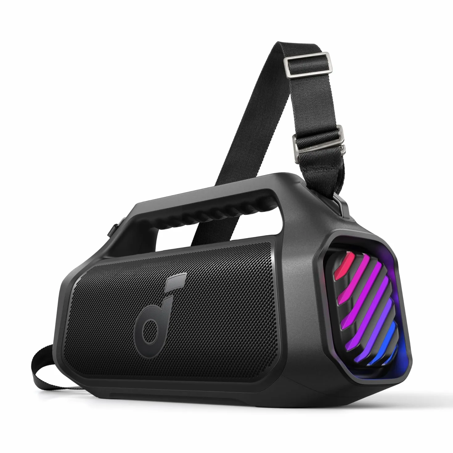 soundcore Anker Głośnik outdoorowy Boom 2 Plus 140W BassUp 2.0 szybkie ładowanie 30W wodoodporność IPX7 Czarny