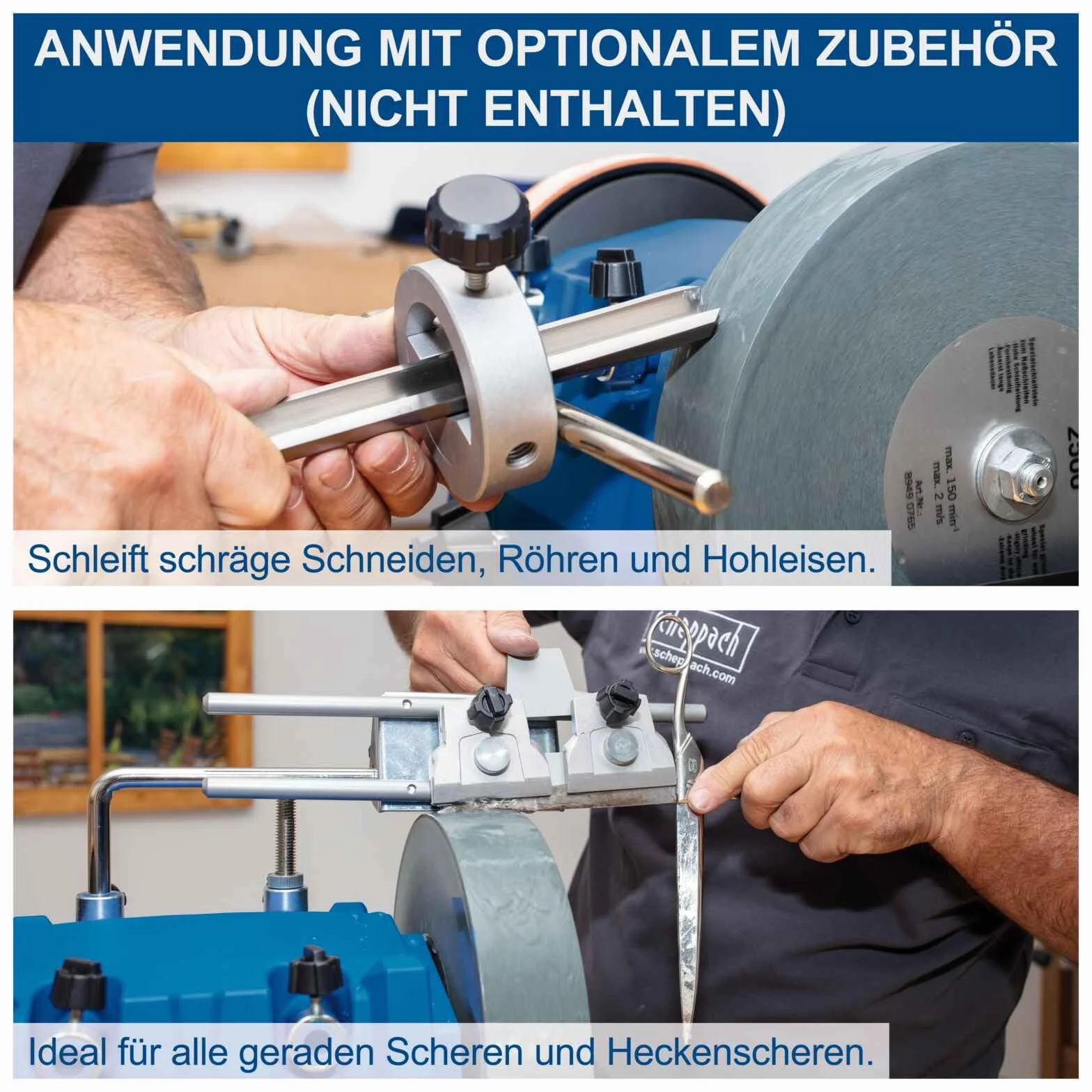 Scheppach TIGER5000S System do szlifowania na mokro 150 W 200 mm