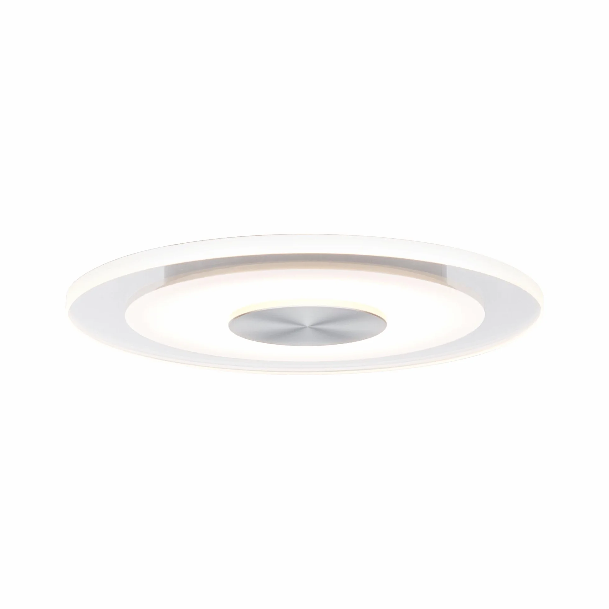 Paulmann 92907 Oprawa Wpuszczana Led Whirl Okrągły Reflektor Wpuszczany 3X5,5W Wpuszczany Punkt Sufitowy Aluminiowa Satynowa Lampa Wpuszczana Światło, Ściemniana Oprawa Sufitowa Wpuszczana ,Toczone Aluminium, Satynowe ,12 X 12 X 1 Cm , 16.5 Watts