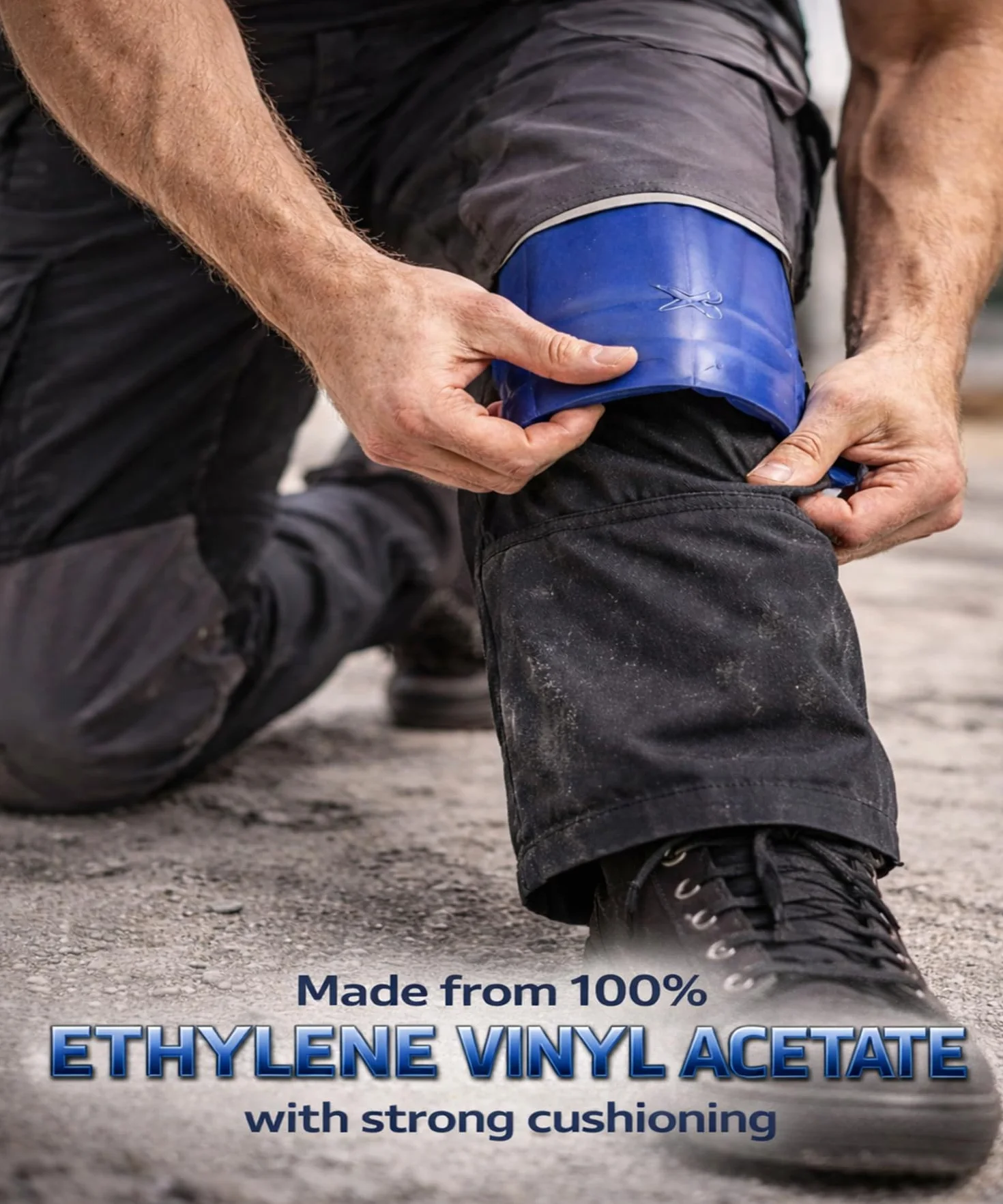 Goodyear GYKP006_ROYAL podkładka na kolana, niebieska, uniwersalna