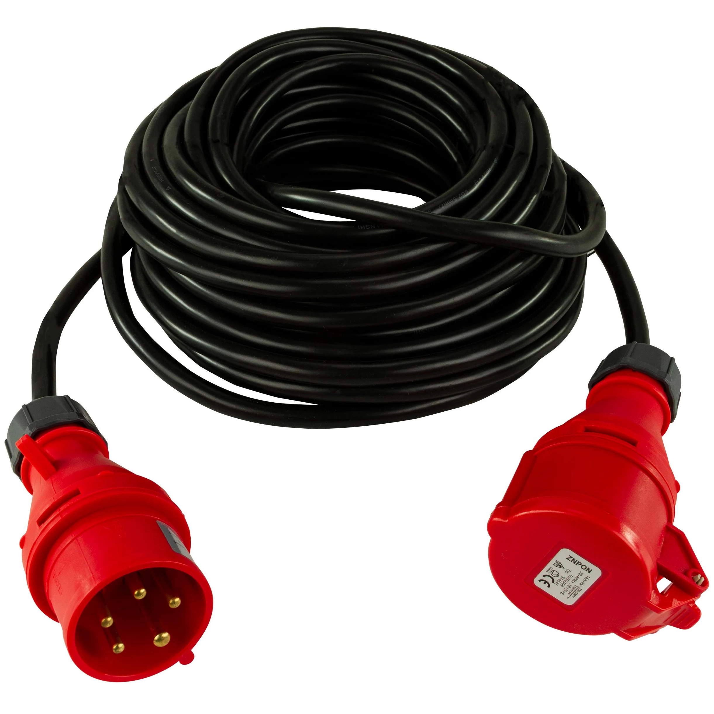 REV Ritter 0063202 przedłużacz CEE H05VV-F5G 2,5 mm², 20 m, czarny