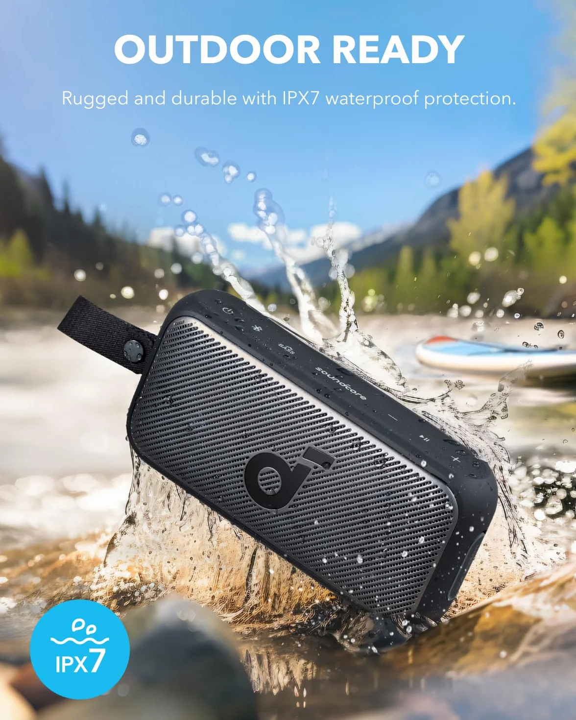 soundcore Motion 300 Bezprzewodowy przenośny głośnik Hi-Res BassUp 30 W IPX7 Bluetooth SmartTune