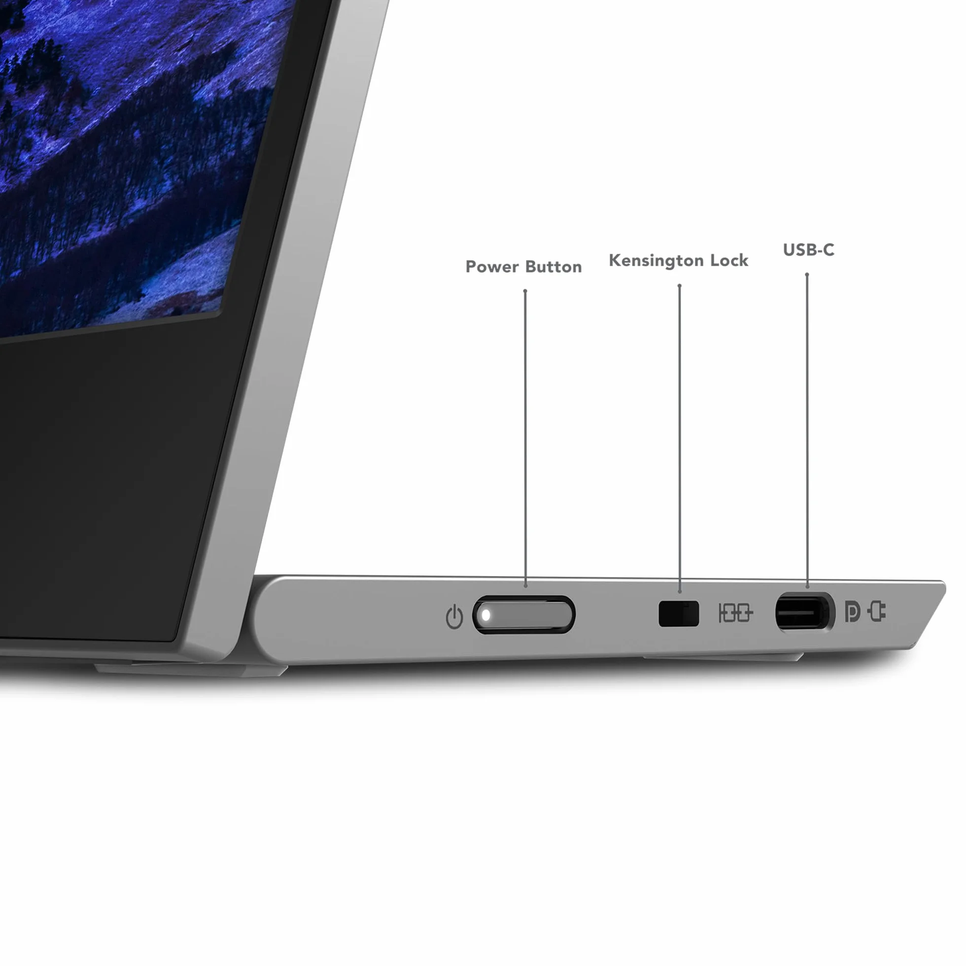 Lenovo L15 Mobilny monitor 15,6 cala FHD 1080p IPS USB Type-C czarny