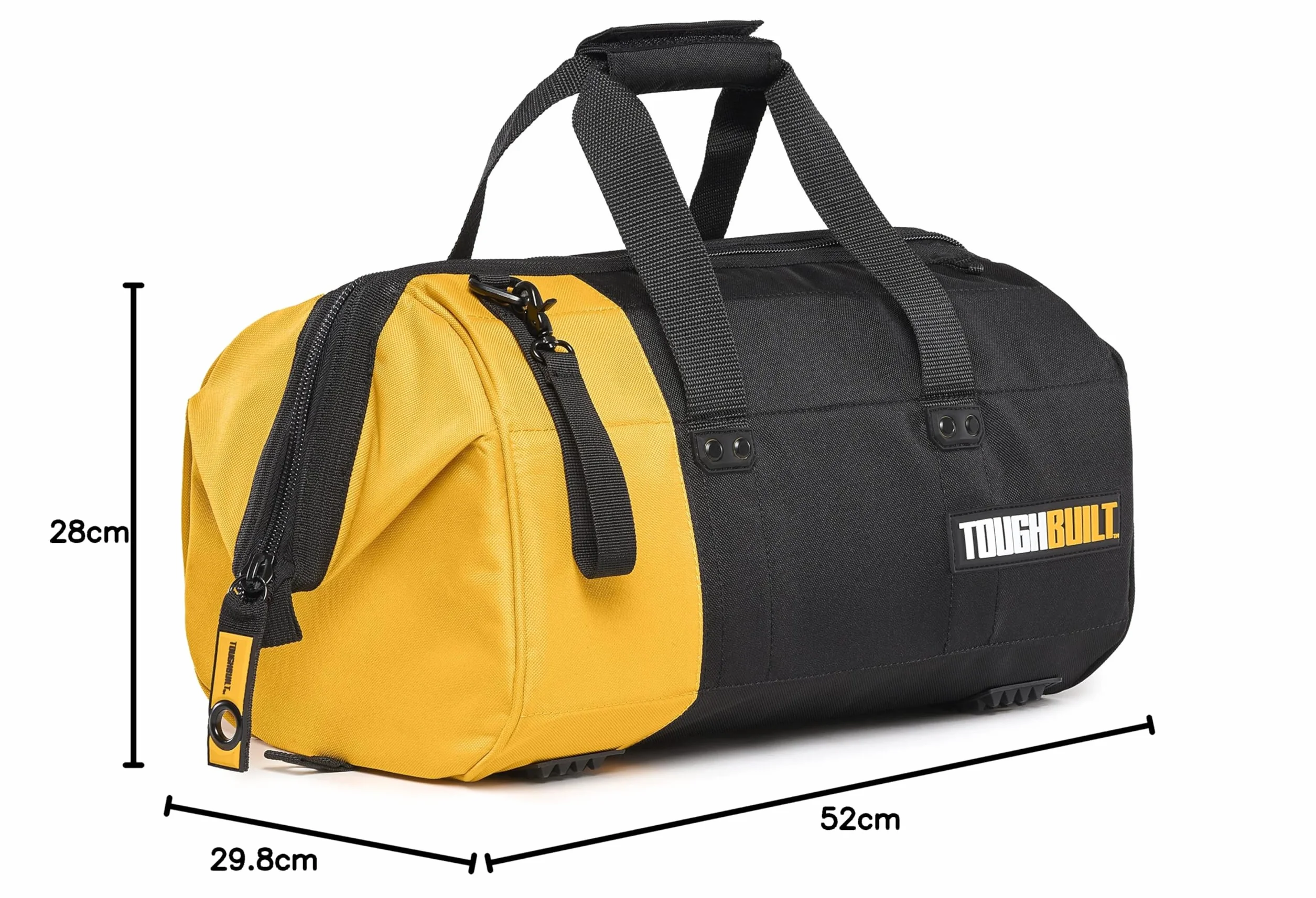 ToughBuilt TOU-60-16 40.6 cm Masywna torba na usta, czarny/żółty