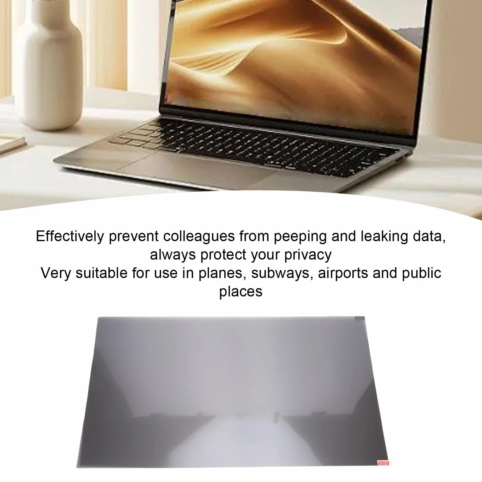 Elprico 27-calowy Magnetyczny Ekran Zasłaniający do Monitora 16:9, Ochrona Oczu, 598 mm