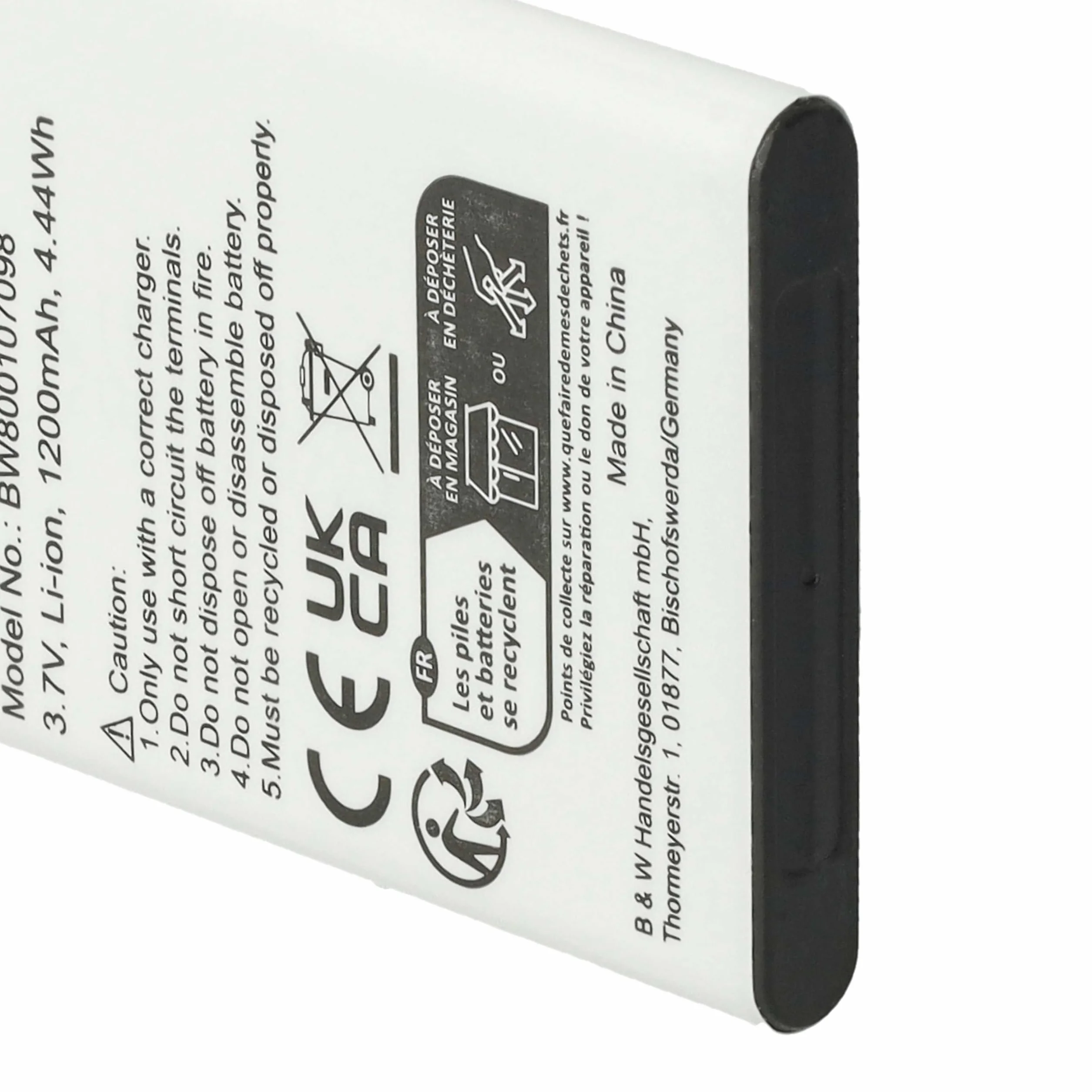 vhbw bateria 1200 mAh 3,7 V do telefonu bezprzewodowego Alcatel MITEL NEC