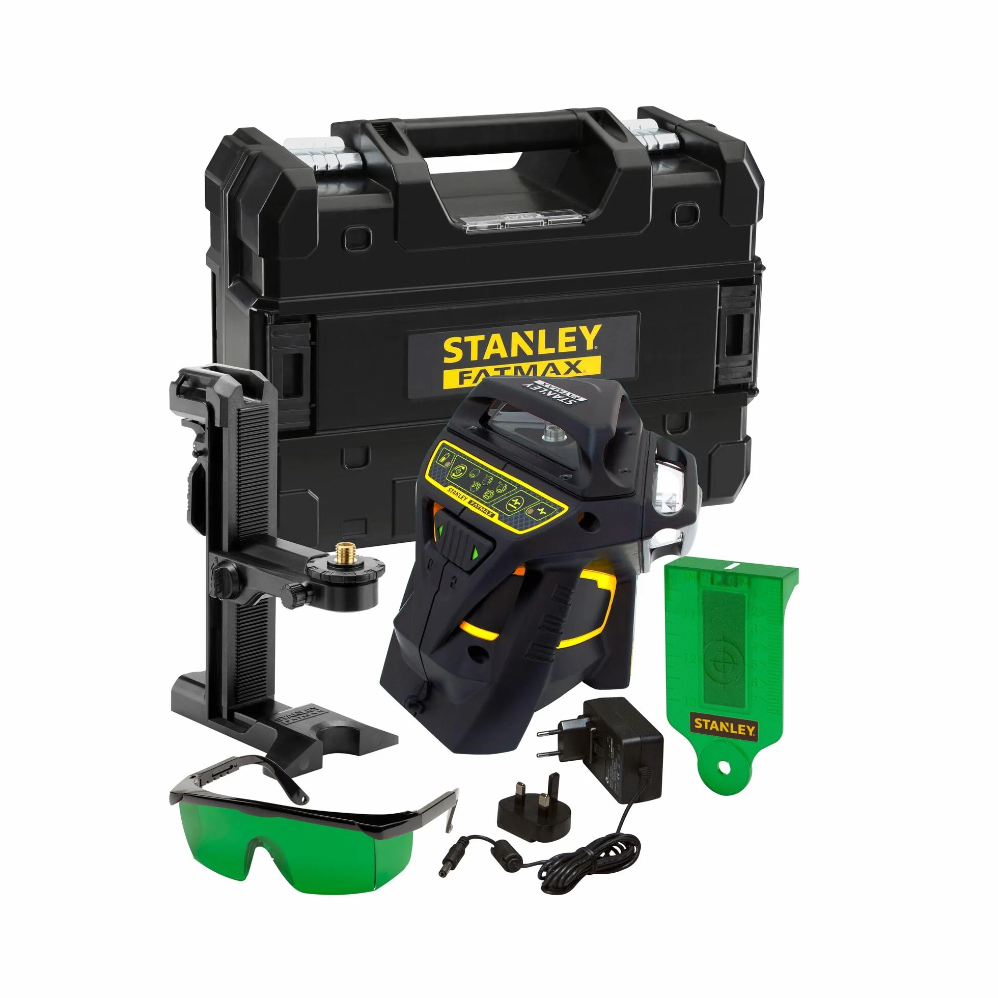 Stanley Fatmax Laser Krzyżowy Wieloliniowy Zielony Multi-Line 360°, FMHT1-77356