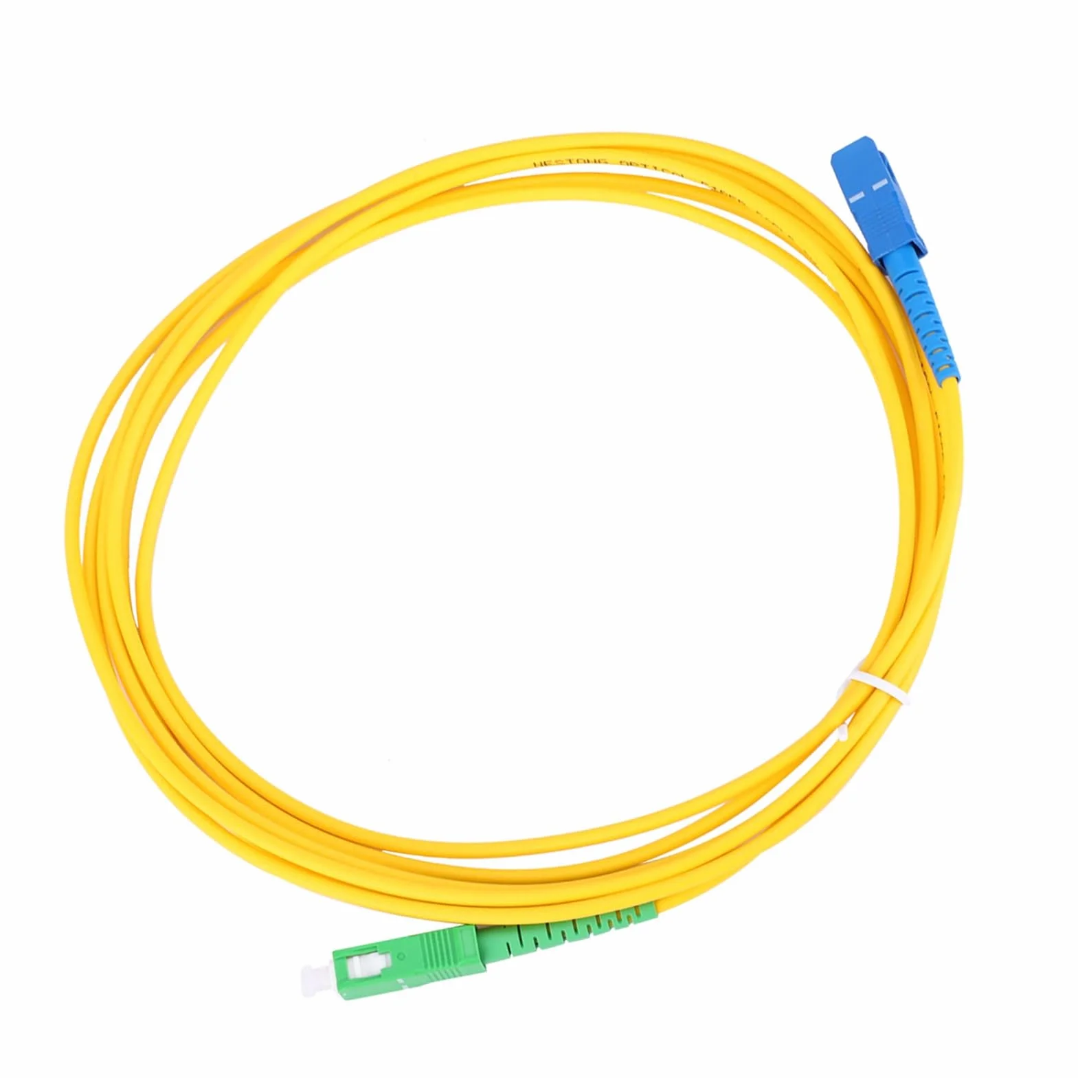 Kabel Światłowodowy SC/UPC-SC/UPC, Światłowód Przedłużający, 20 Metrów, Kompatybilny z Sieciami Optycznymi