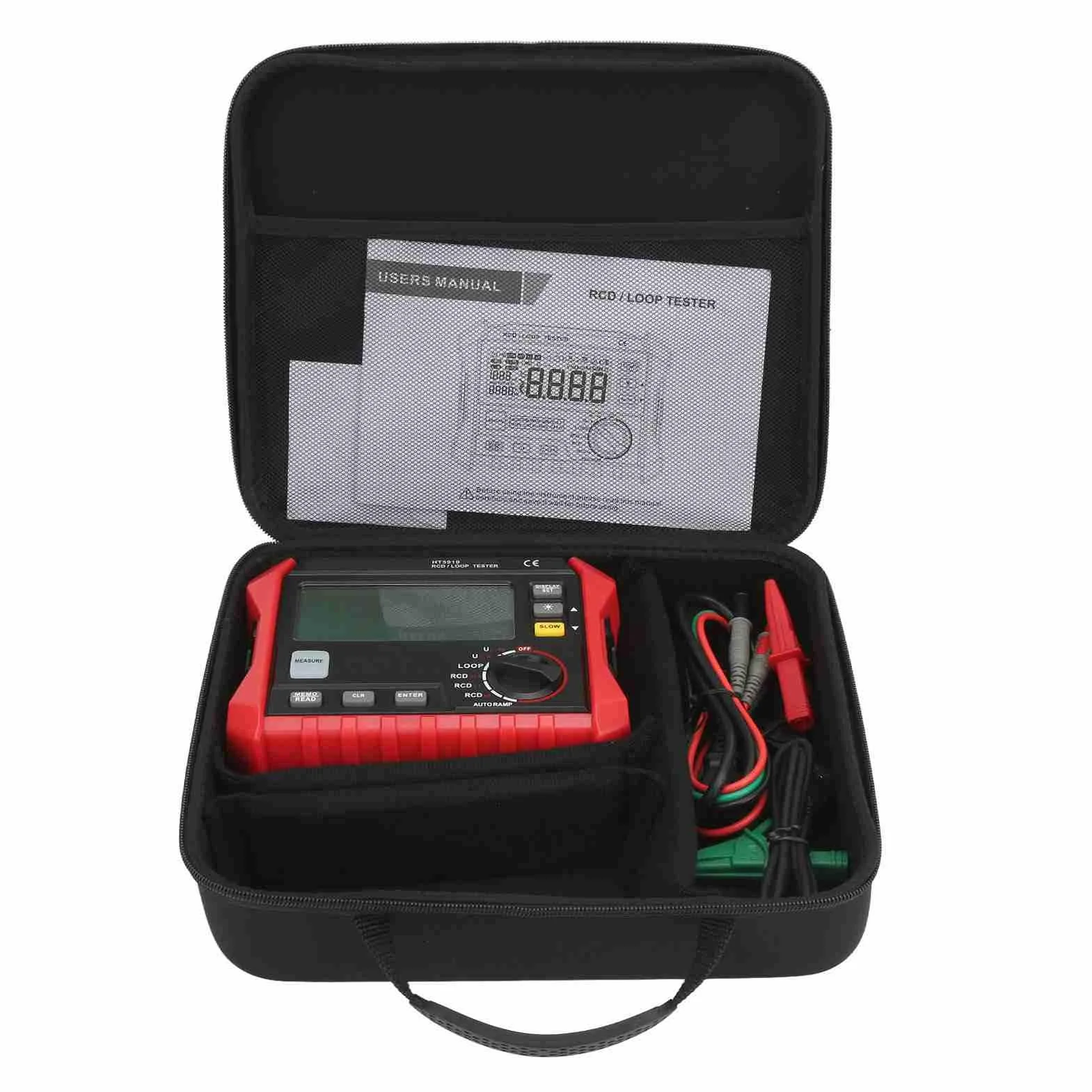 Cyfrowy Tester Rezystancji Izolacji Kompaktowy, Wielofunkcyjny, Automatyczny Miernik Elektryczny do Kontroli i Konserwacji Instalacji Elektrycznej