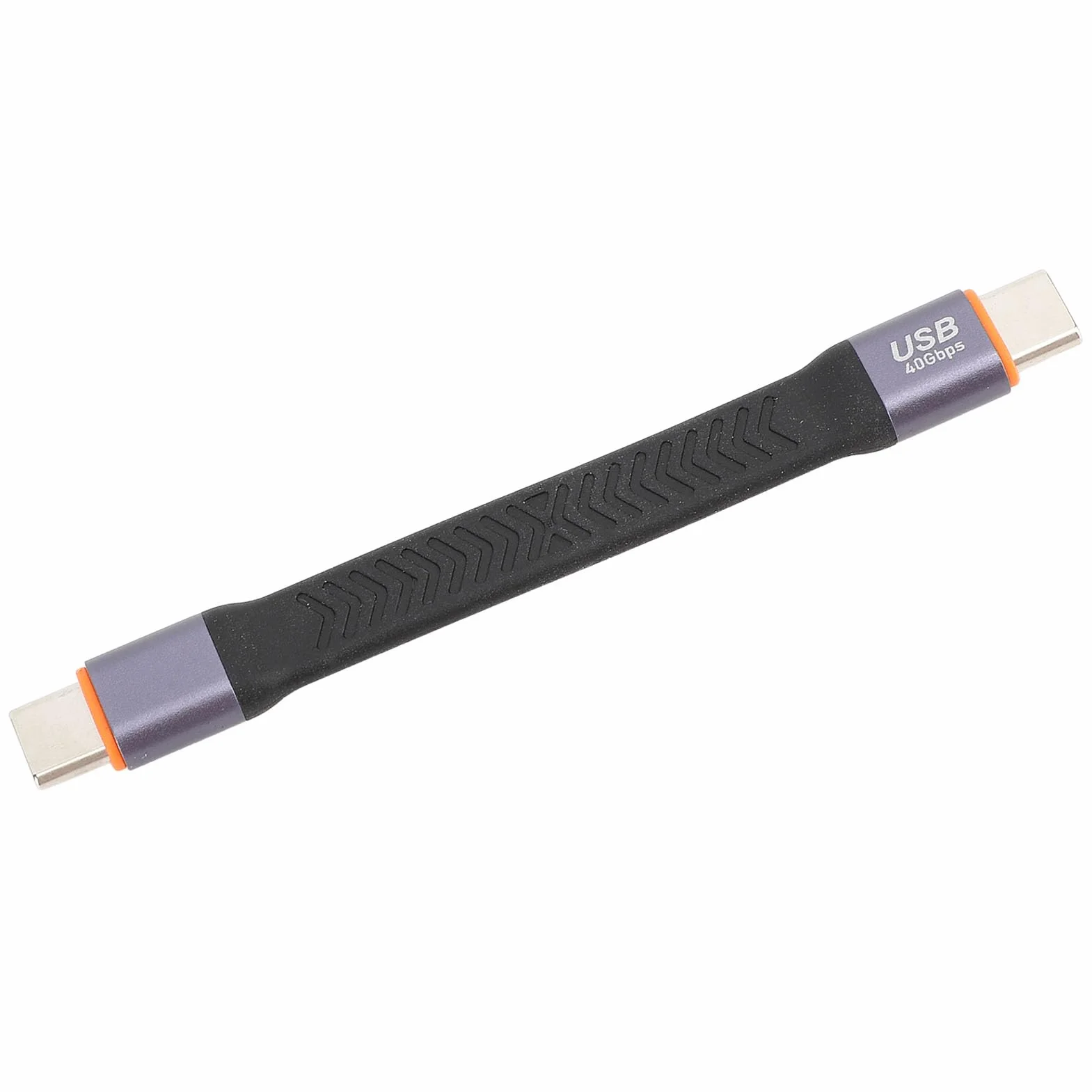 Kabel USB C 3.2 Gen 2 40 Gb/s, Elastyczny, do Laptopa i SSD