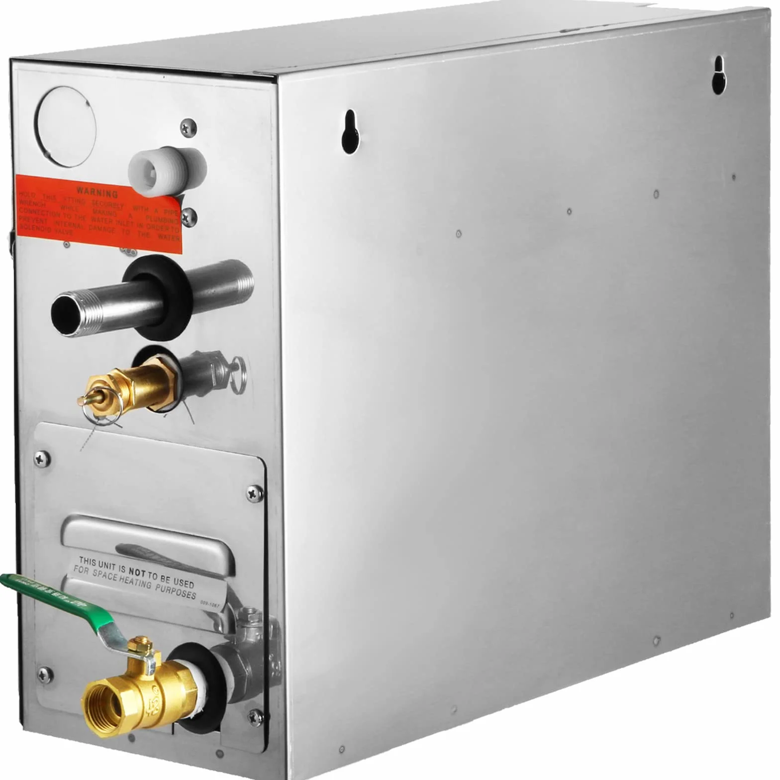 VEVOR Model ST-60 maszyna parowa, domowy generator pary 6 kW, generator pary 220 V - 240 V, 50 Hz / 60 Hz, temperatura parownicy łazienkowej 35℃-55℃ do kąpieli generator pary SPA