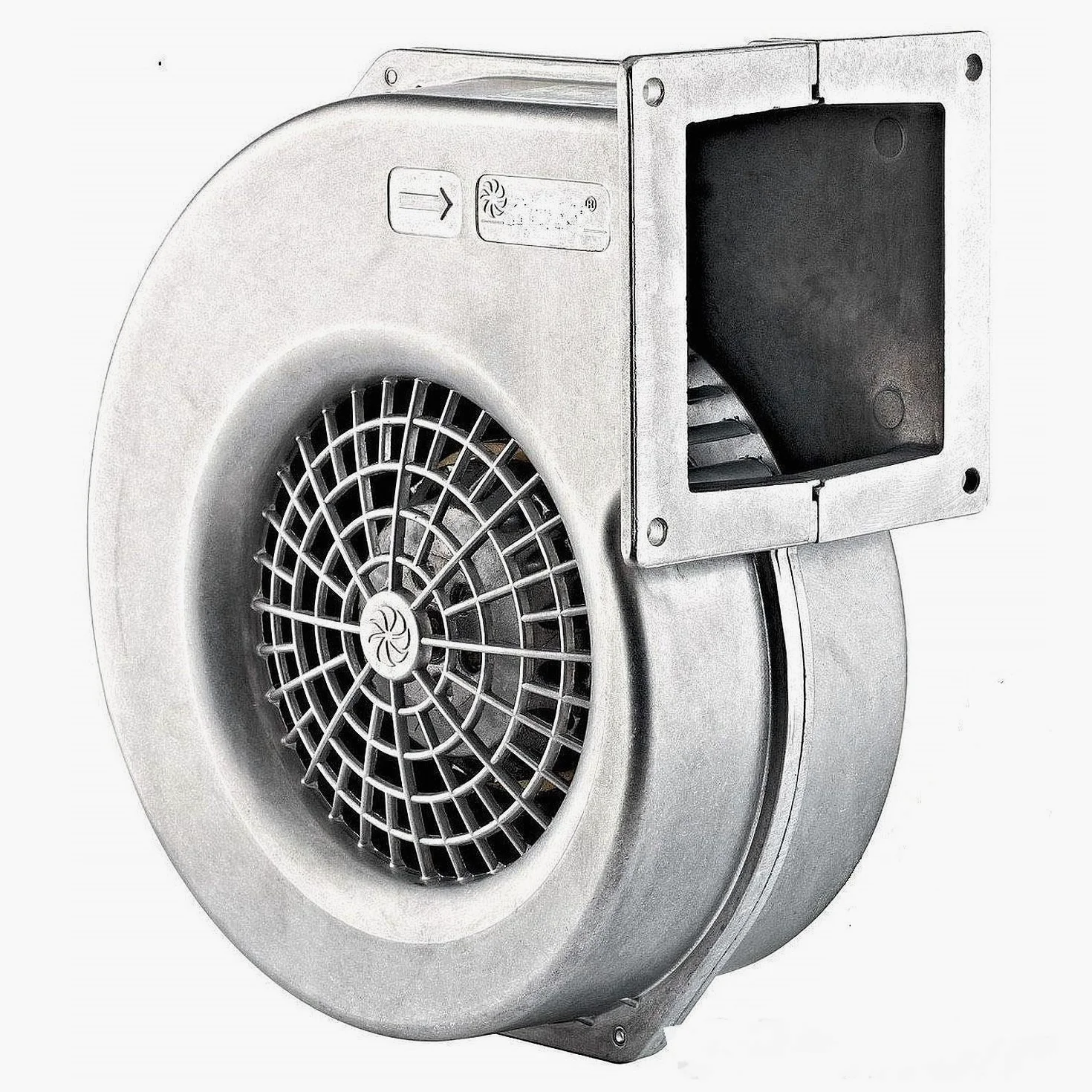 Uzman-Versand AG120E przemysłowy aluminiowy wentylator promieniowy, odśrodkowy, dmuchawa, wentylator, wentylator silnikowy, chłodzenie, wentylator przemysłowy
