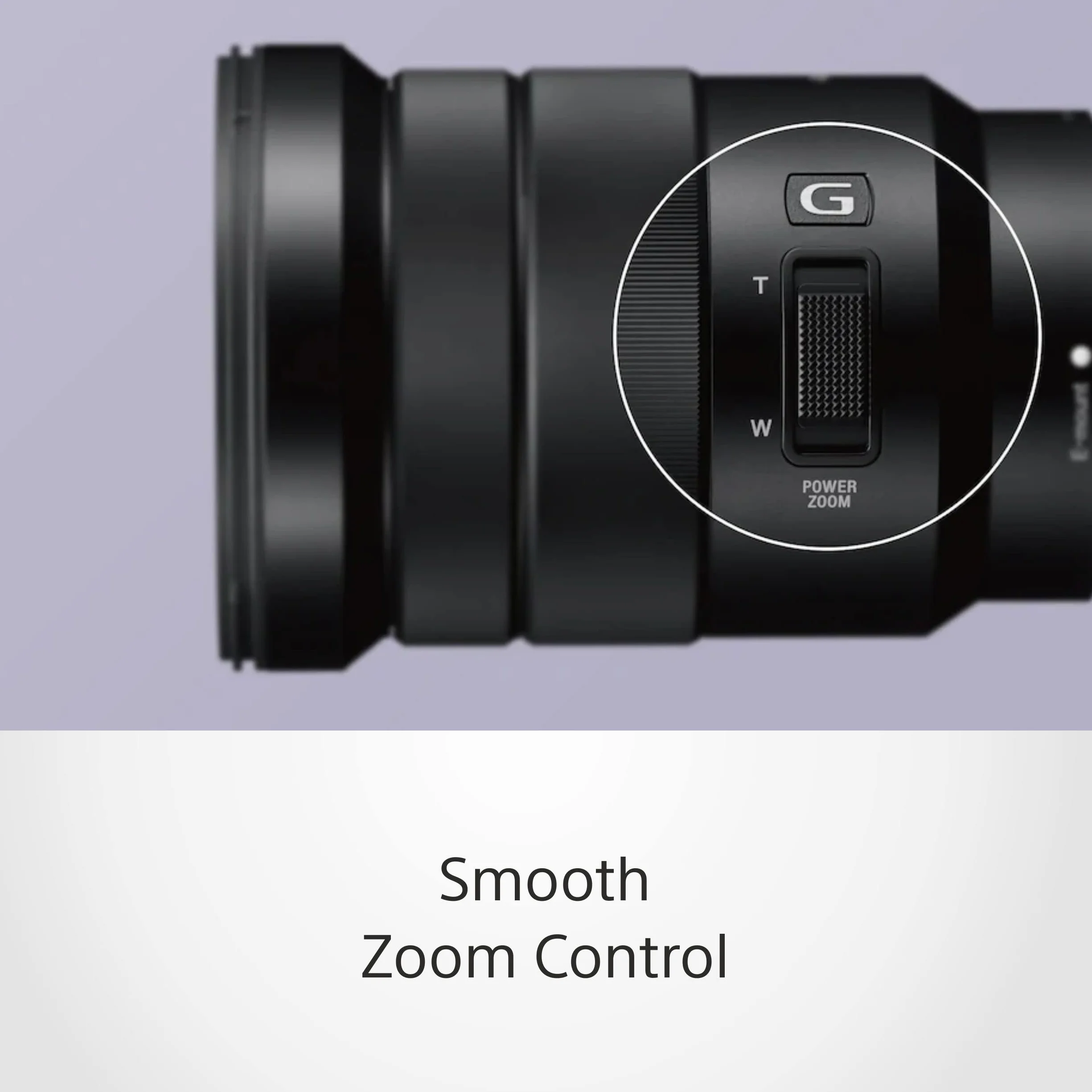 Sony E 18-105 mm f/4 G Power Zoom obiektyw APS-C E-Mount stała przysłona f/4 płynny zoom elektryczny fotografia wideo