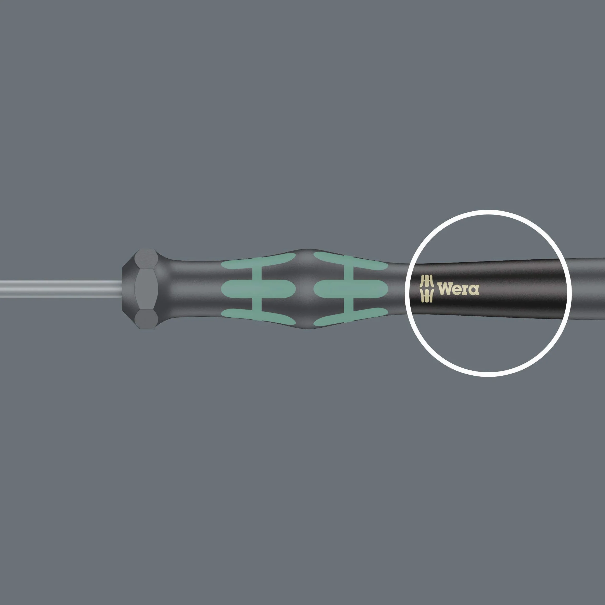 Wera 2050 Kraftform śrubokręt krzyżakowy, PH 0 x 40 mm, 05118026001, czarno-zielony