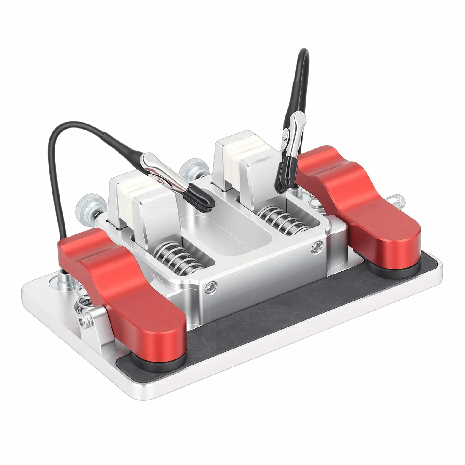 Generic Stacja Lutownicza Pomocne Dłonie, Narzędzie do Lutowania Trzeciej Ręki Uchwyt na Drut Spawalniczy z 2 Magnetycznymi Zaciskami do PCB, PCB, Drutu, Naprawy Elektroniki