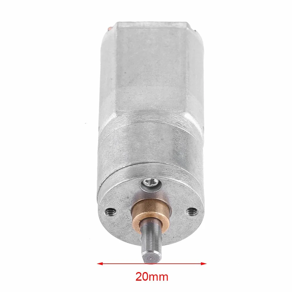 Turbo silnik przekładniowy o wysokim momencie obrotowym, DC 12 V, elektryczny, całkowicie metalowy, redukcja prędkości, skrzynia biegów 15/30/50/100/200 obr./min (12 V 200 obr./min)