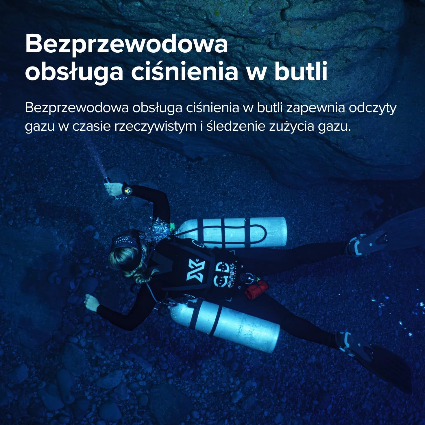 Suunto Nautic S Komputer nurkowy AMOLED GPS mapy offline bezprzewodowy pomiar ciśnienia 60h