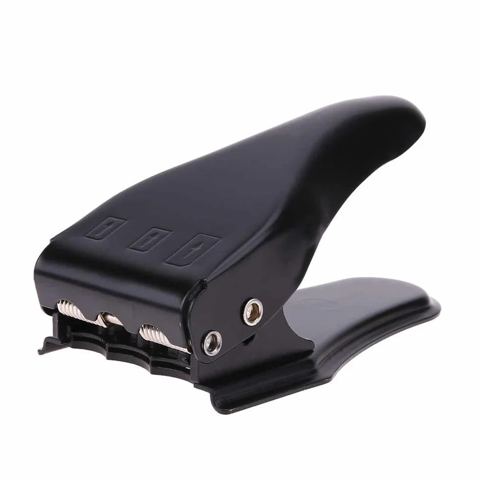 MMOBIEL Uniwersalny obcinacz do kart SIM, kompatybilny z iPhone Samsung Sony Huawei Motorola, 3 adaptery SIM + pin