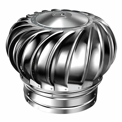 Obrotowa osłona kominowa ze stali nierdzewnej, 300 mm, okrągła osłona dachowa, osłona kominka, osłona przeciwdeszczowa do domów, fabryk, strychów i gospodarstw, ochrona przed warunkami atmosferycznymi
