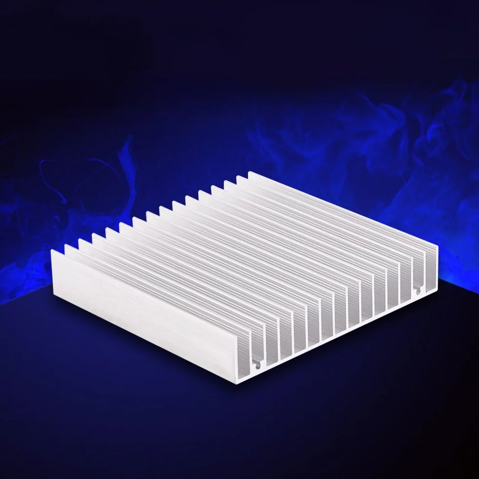 Aluminiowy radiator 100 x 100 x 18 mm Heatsink do procesora