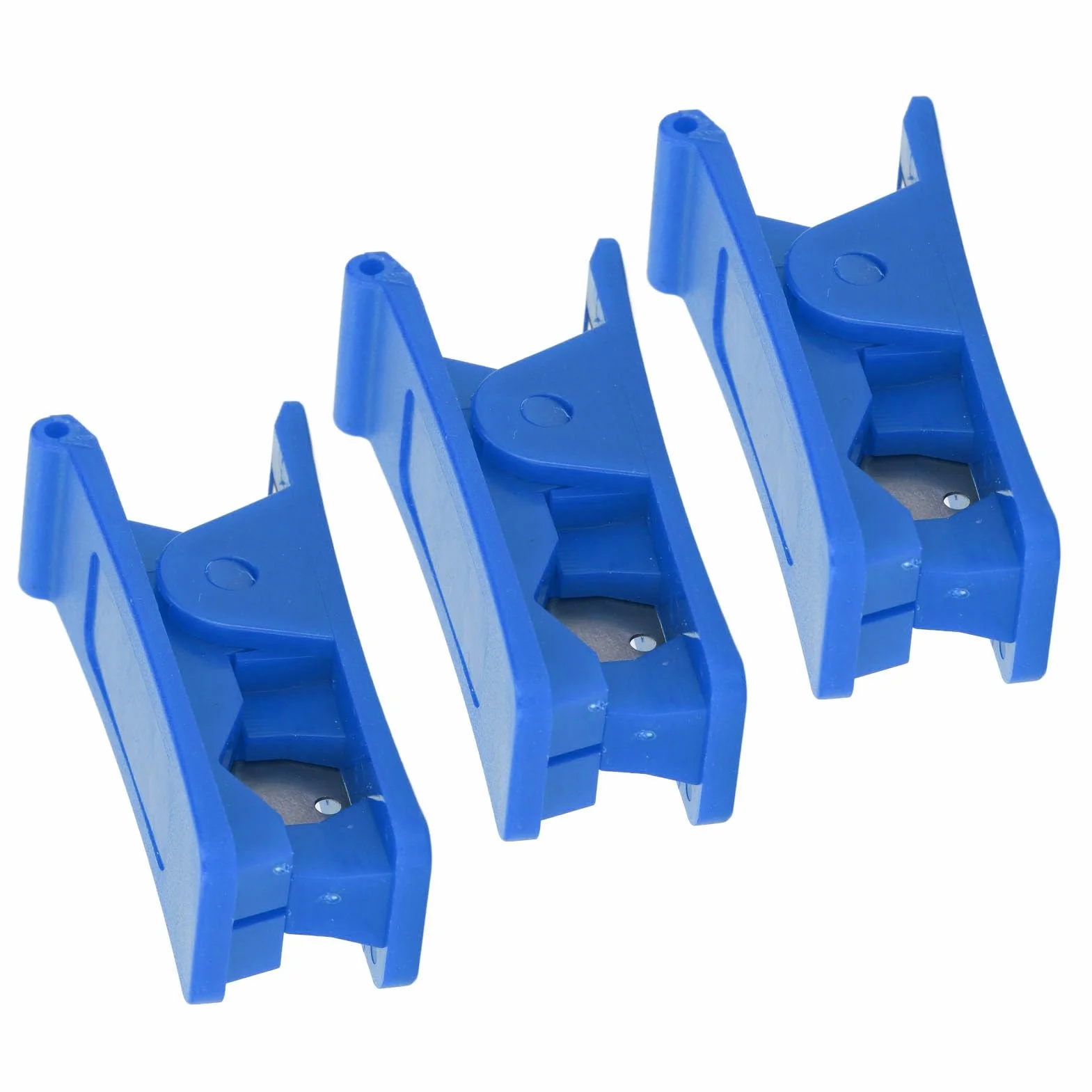 3 szt. Obcinak do Rur 1/8 do 3/4 Cala Obcinak do Rur PTFE Narzędzie do Cięcia Węża ze Stali Nierdzewnej Obcinak do Rur PVC do Rur Nylonowych PVC PU (BLUE)