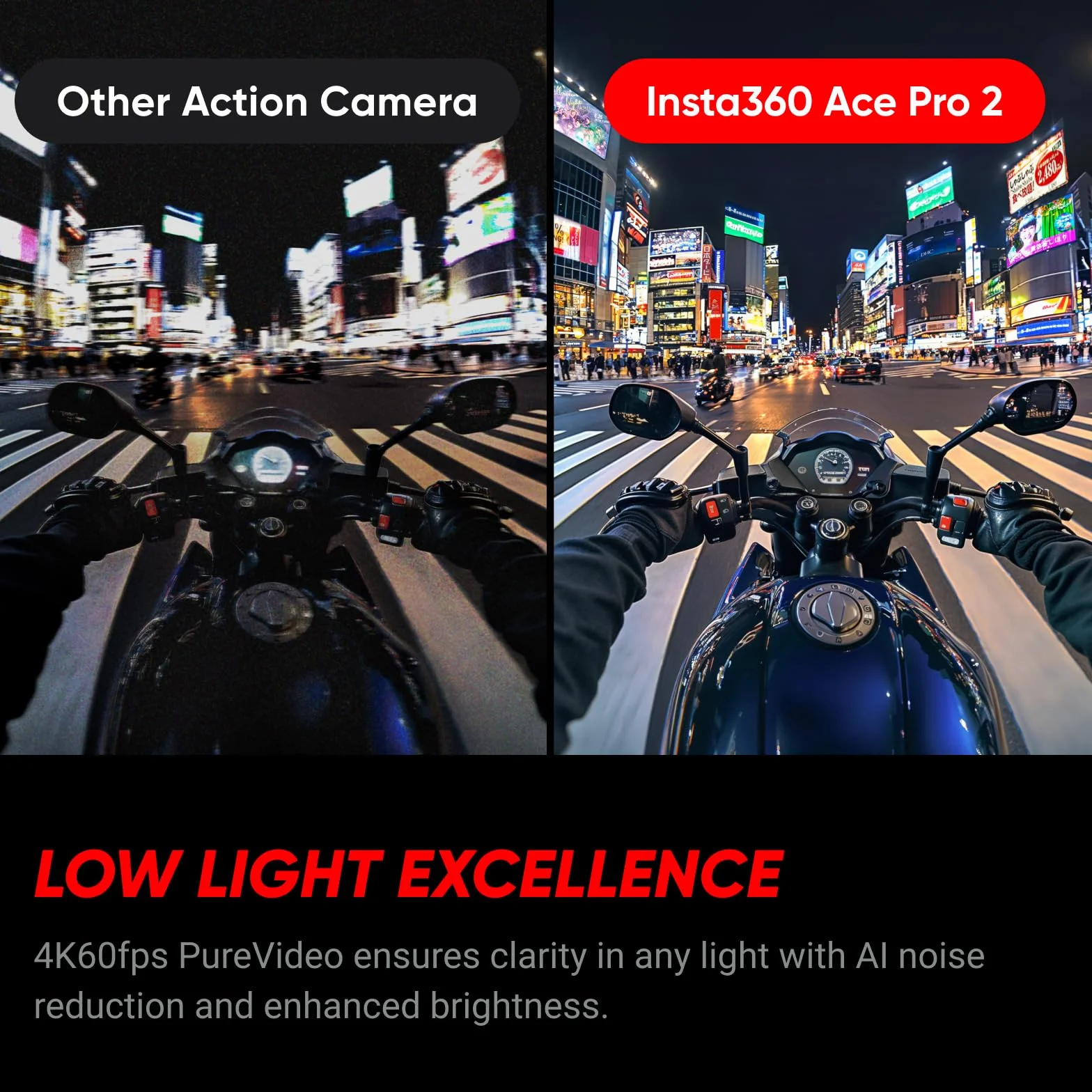 Insta360 Ace Pro 2 Zestaw dla Kreatorów (nowa wersja) - Dwie baterie, wodoodporna kamera sportowa 8K, współprojektowana z Leica, czujnik 1/1.3", podwójny układ AI, wiodące działanie w słabym