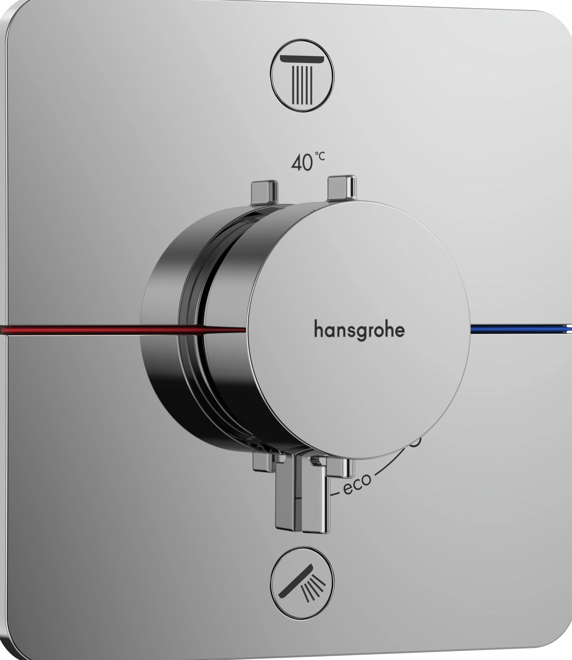 Hansgrohe Showerselect Comfort Q Bateria Prysznicowa, Srebrny