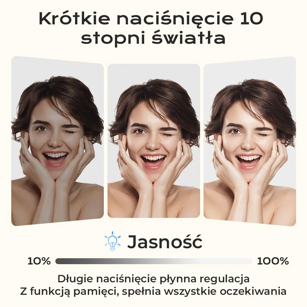 OUSFOT Selfie Phone Light 128LED 3000-6500K RGB Regulowaną Jasnością Klips USB Akumulator do Telefonu Aparatu