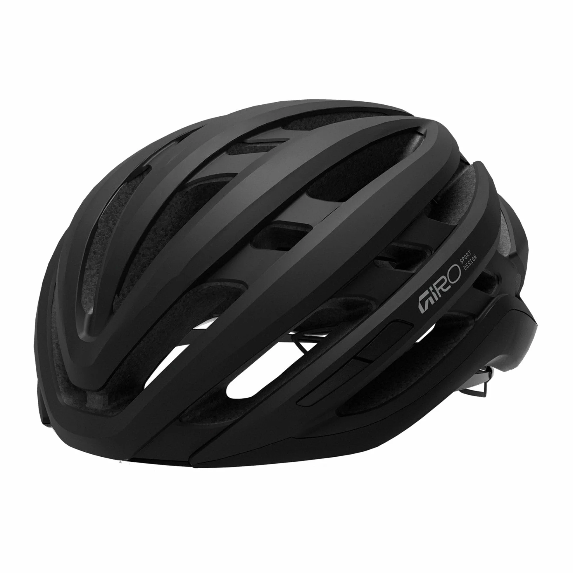 Giro - Kaski Agilis MIPS - Adult Unisex - Sprzęt ochronny, kask rowerowy, kask szosowy, kask ochronny do roweru szosowego, czarny matowy, S