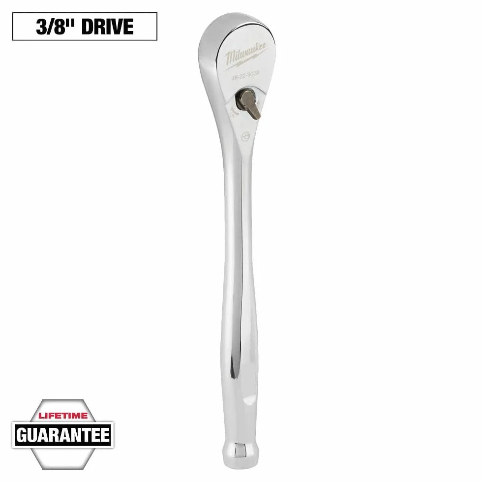 Milwaukee 48229038 3/8 cala grzechotka, czerwony, 3/8"