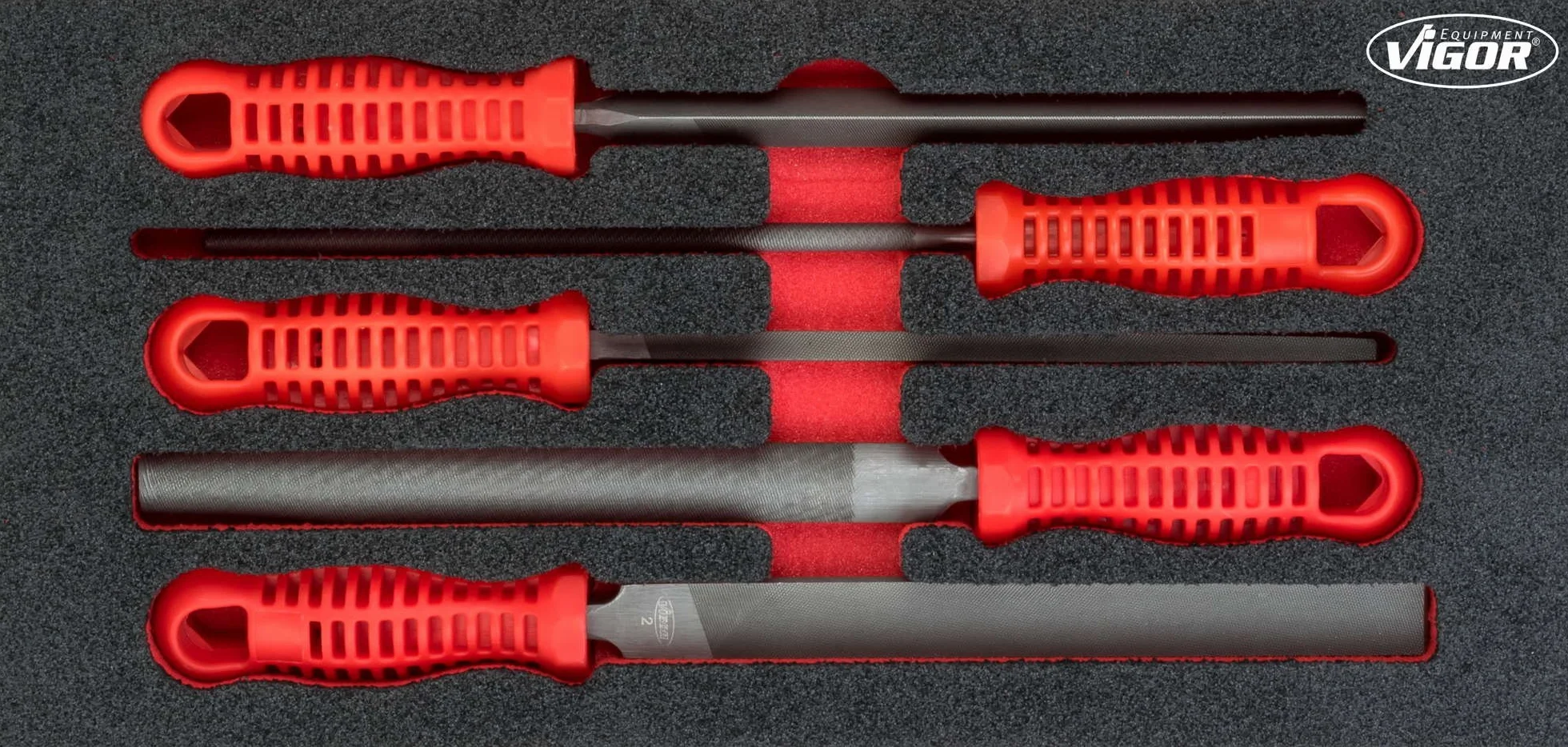 Vigor Zestaw pilników V5072