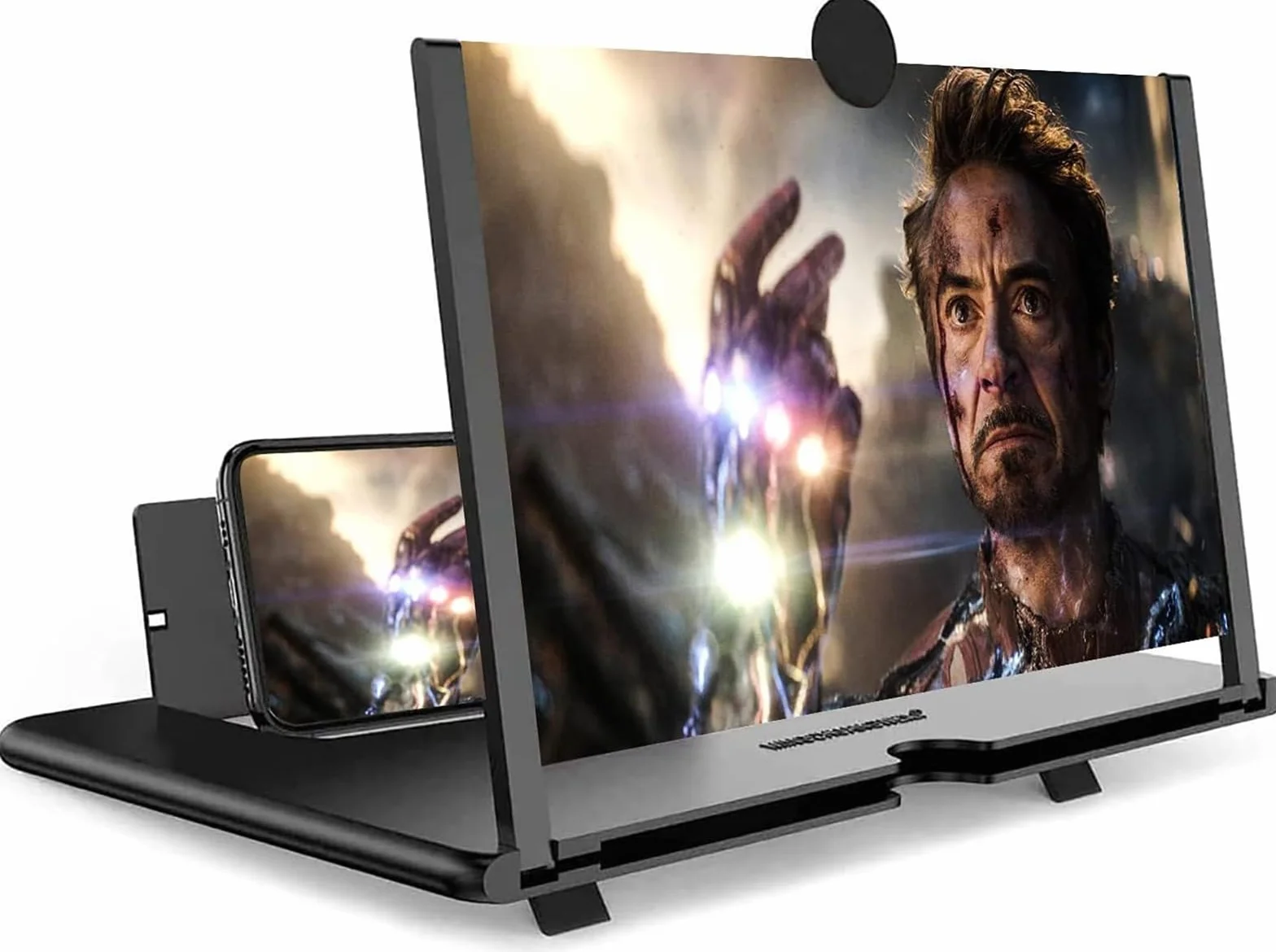 Lupa do ekranu 14-18 cali 3D HD powiększenie telefonu czarna