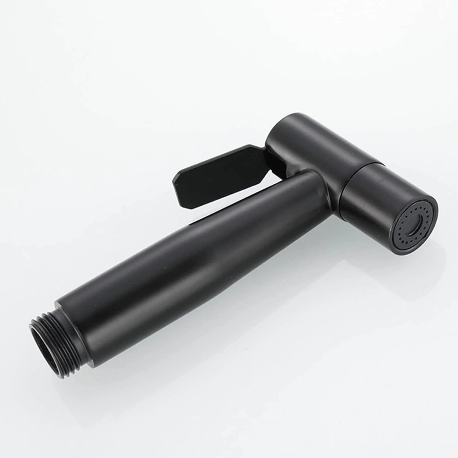 Bidet toaletowy spray czarny kran prysznicowy bidet opryskiwacz toaletowy ręczny zestaw bidetu toaleta głowica prysznicowa opryskiwacz ze stali nierdzewnej czarna toaleta czyszczenie toalety, czarny B