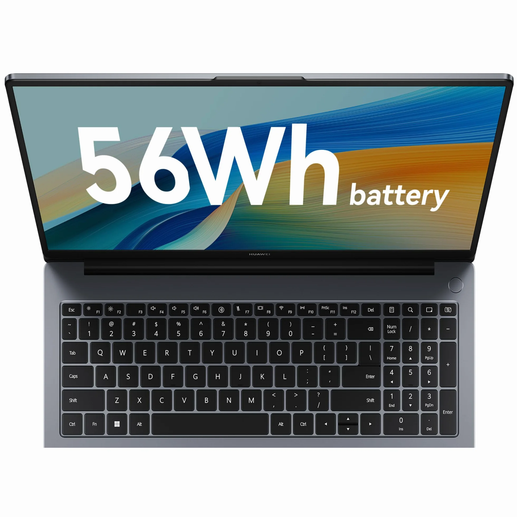 HUAWEI MateBook D 16 2024 Core i5 12th 16GB 512GB Grau 16 Zoll Notebook FullView FHD Display