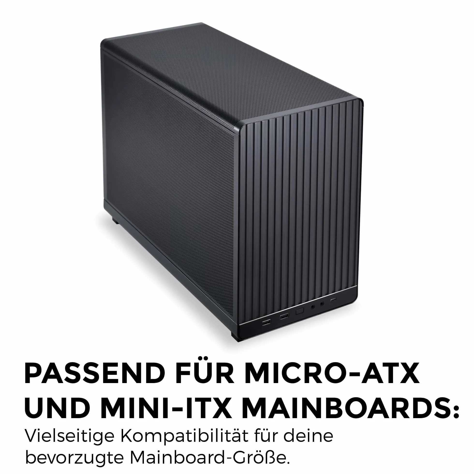 Lian Li DAN A3-mATX Micro-ATX Gehäuse czarne