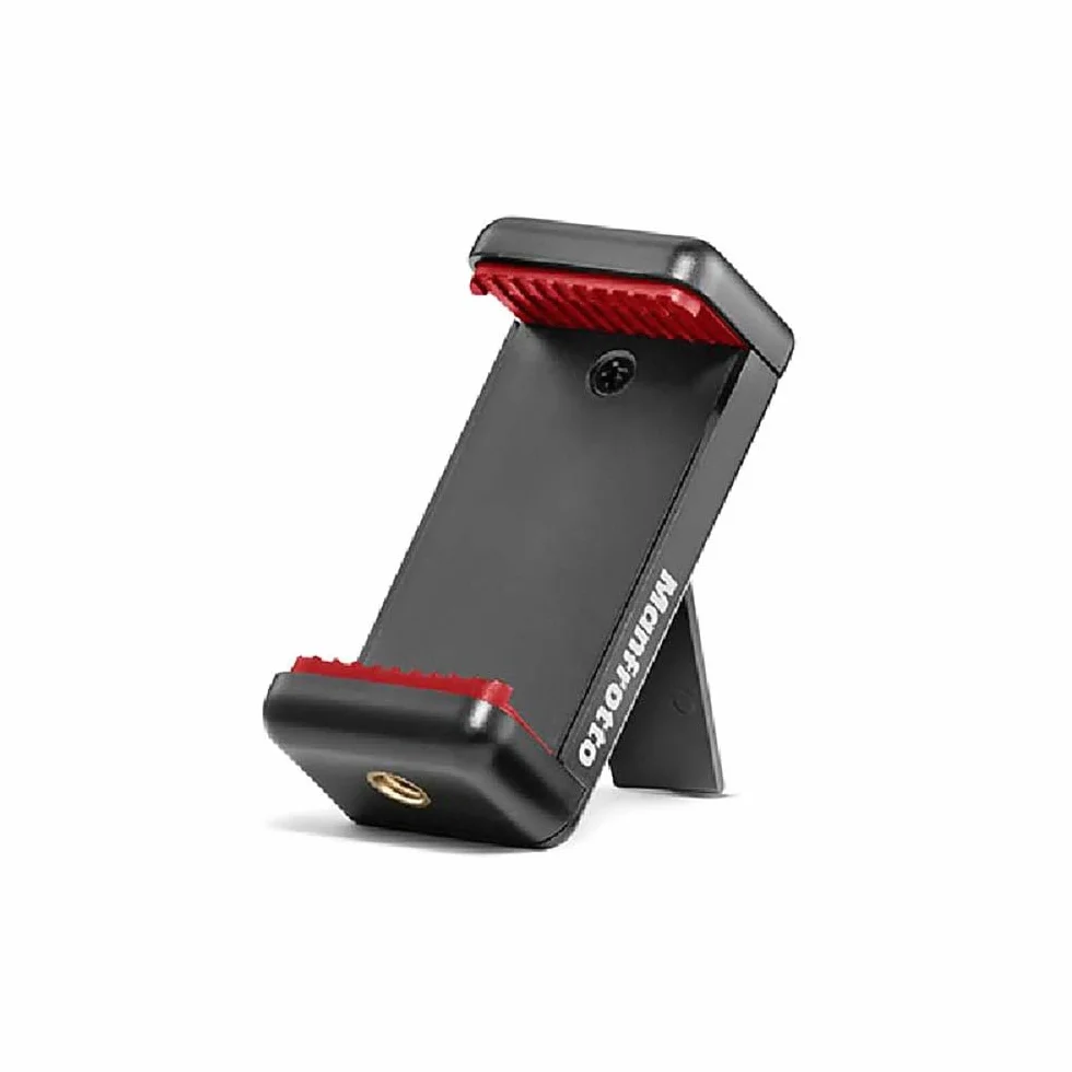 Manfrotto MKPIXICLMII-BK mini statyw z uniwersalnym zaciskiem do smartfona, czarny