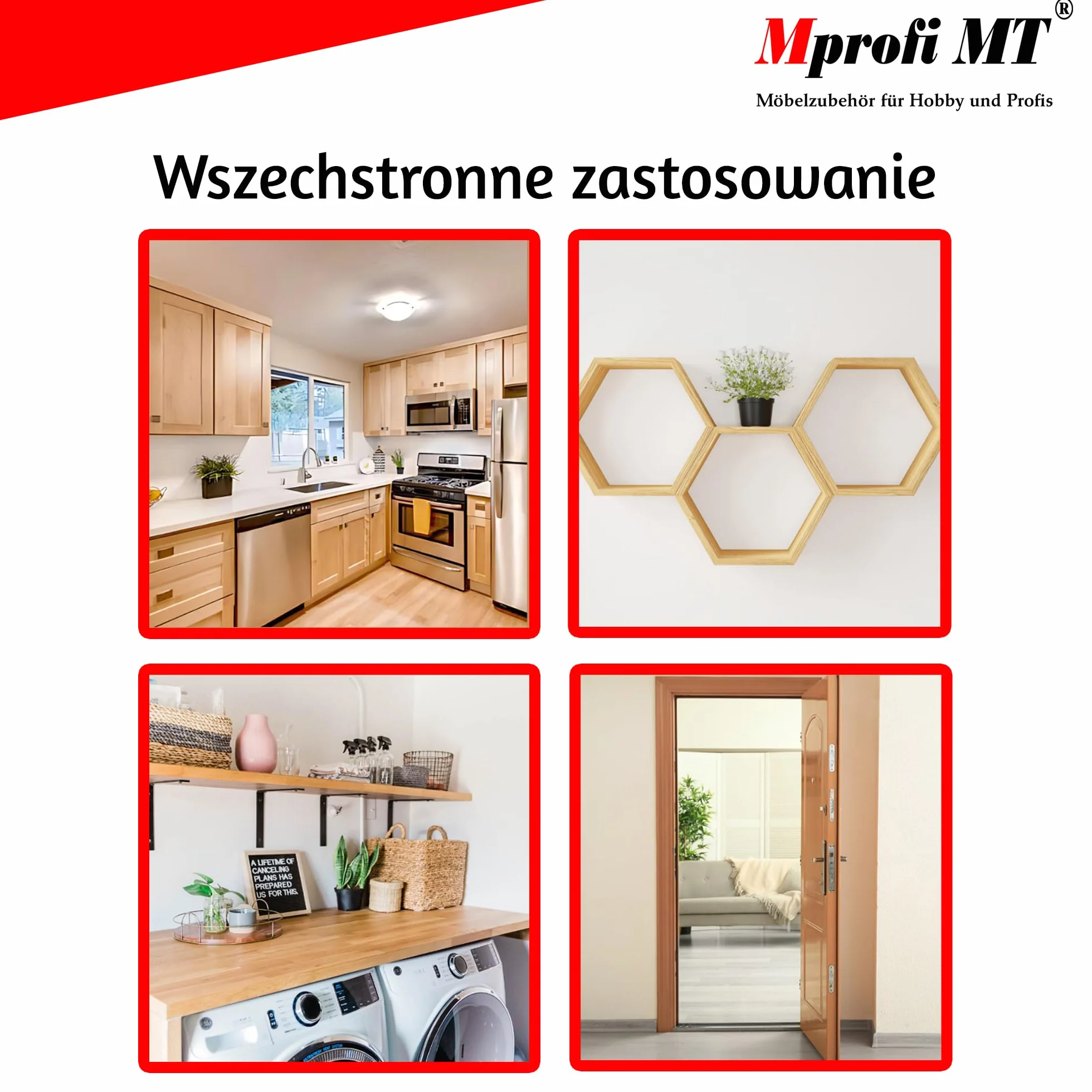 Mprofi MT® (5m rolka) Obrzeża Meblowe-Obrzeża Fornirowane z Naniesionym Klejem Topliwym-Obrzeża Naturalne-Obrzeża z Drewna Naturalnego-Krawędź Wspornika do Deski Półki-Deska Meblowa-Dąb 22mm