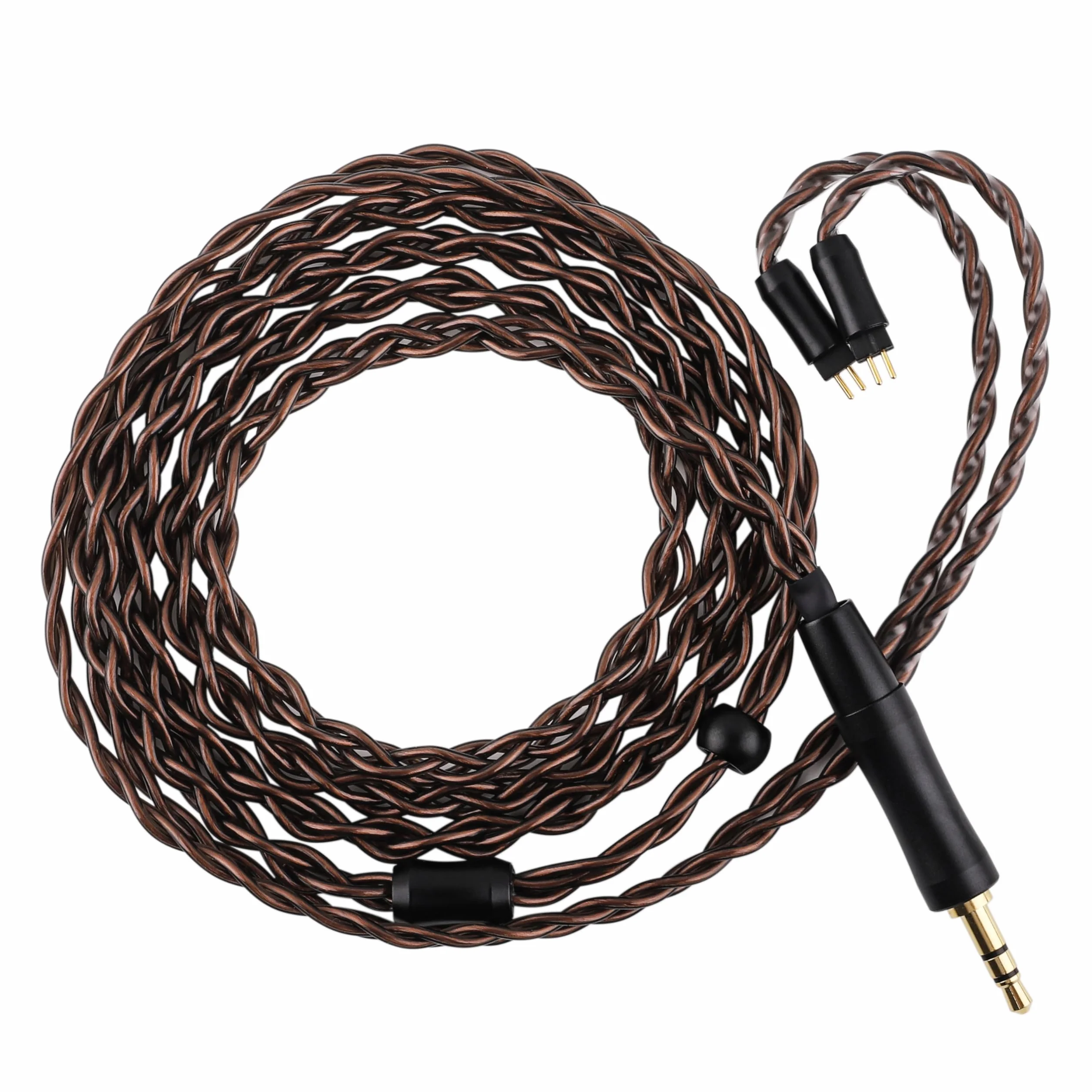 Linsoul Kiwi Ears Terras IEM Cable, 4N Single Crystal Copper 32AWG 4-żyłowy przewód do monitorów dousznych, 1,25 m długości HiFi Updated Wire z wtyczką do Orchestra Lite Aether Mangird Tea Pro