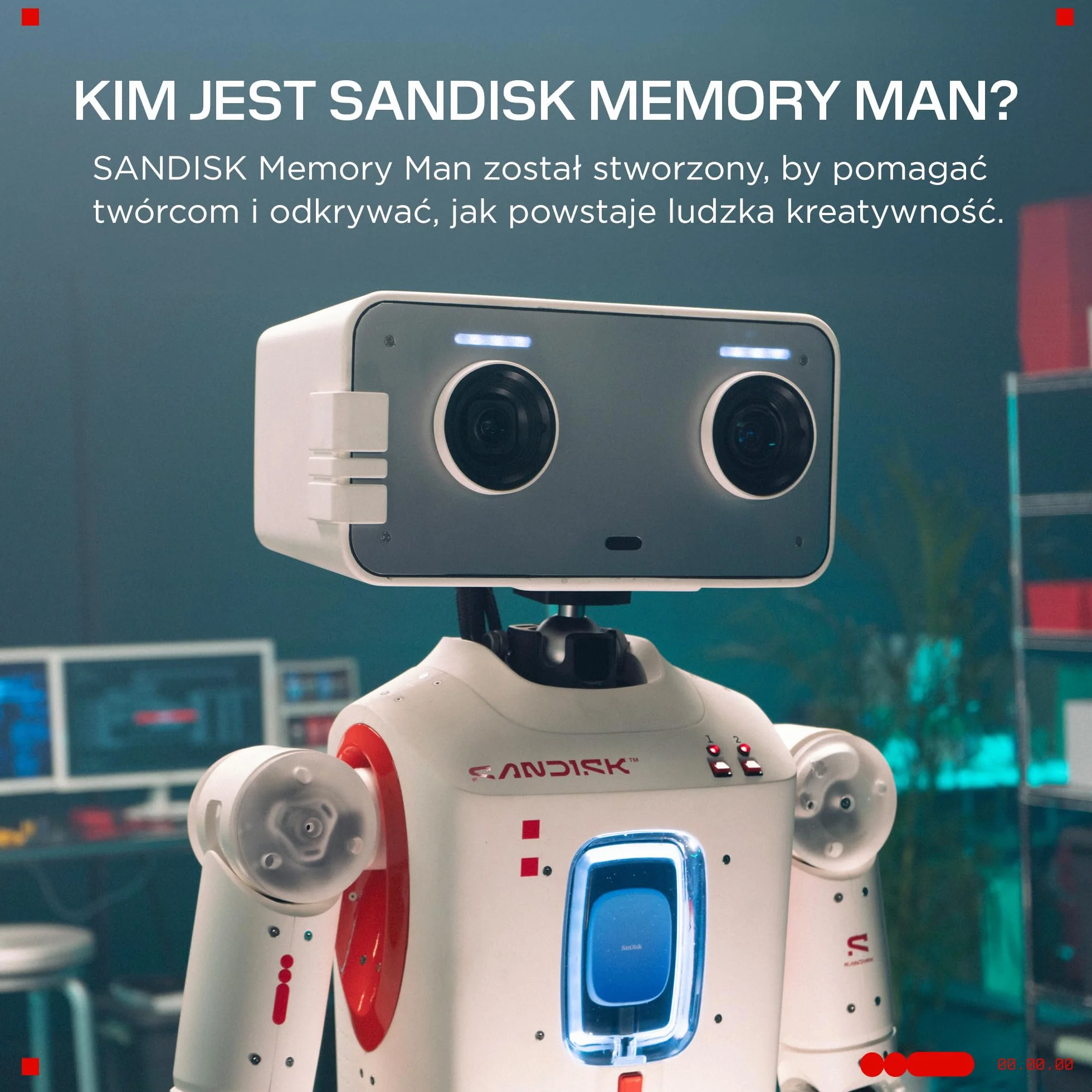 SanDisk Creator Dysk SSD 2 TB MagSafe 1000 MB/s Adobe Creative Cloud