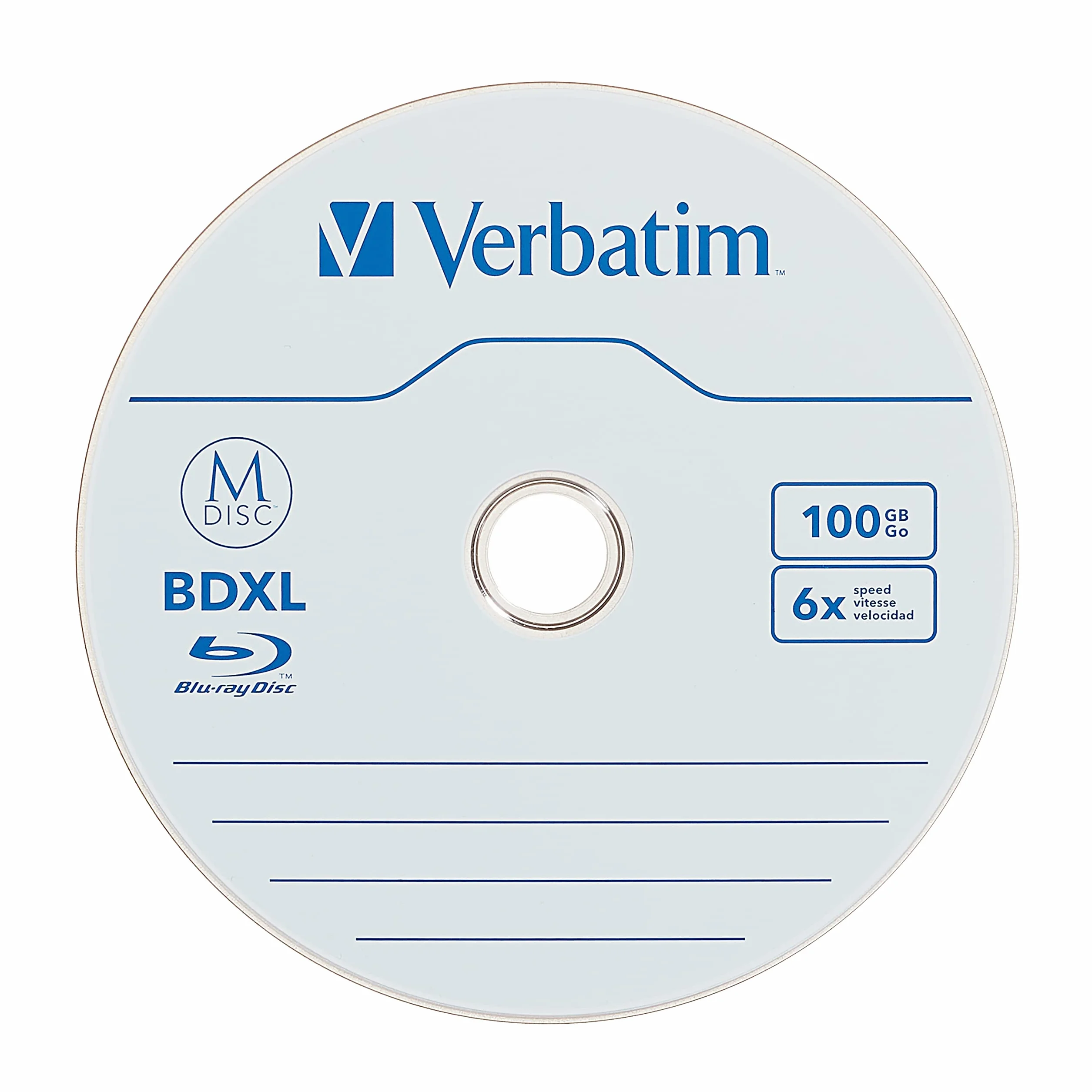 Verbatim M-DISC 98913 Pudełko na Płyty Jewelcase Niebieski