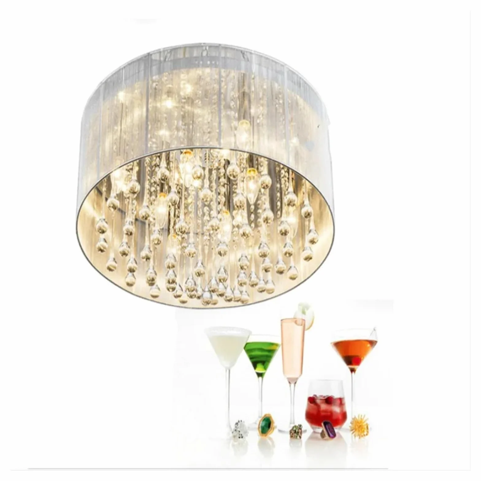 Lampy sufitowe Oświetlenie wewnętrzne domu Oświetlenie LED do salonu, do kuchni