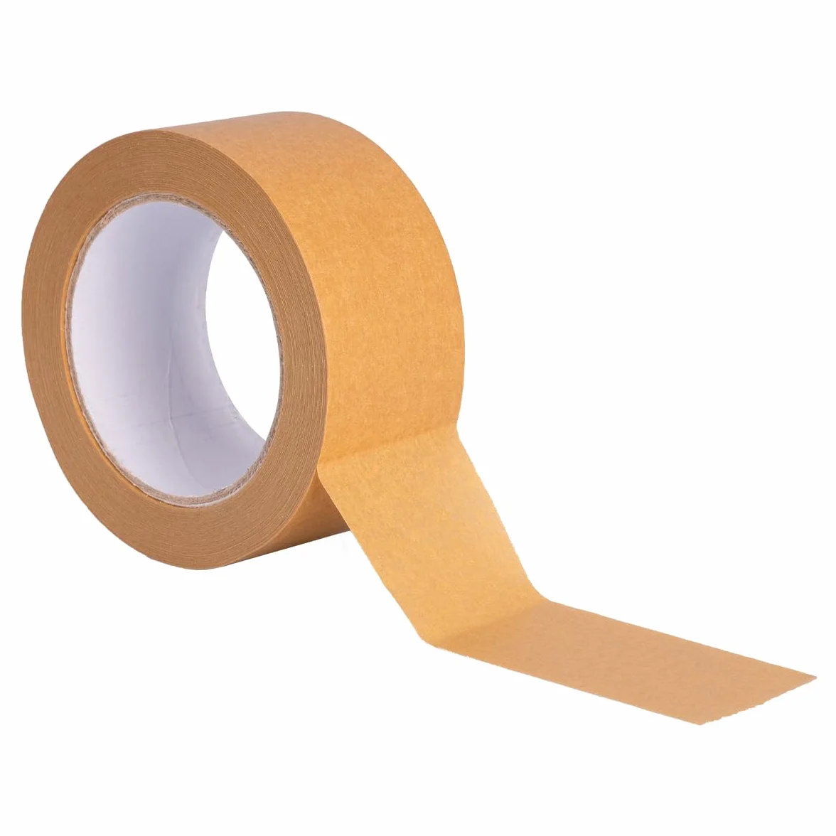 verpacking Taśma papierowa 50 mm x 50 m brązowa [wersja, kolor i liczba sztuk do wyboru] cicho rozwijająca się taśma klejąca do pakowania, przyjazna dla środowiska, taśma do pakowania, 12 rolek