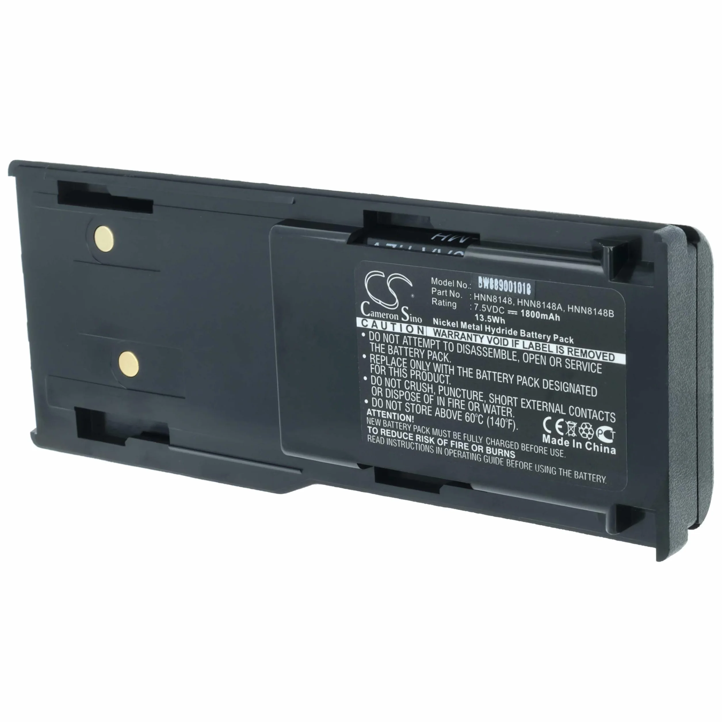 Bateria Ni-MH 1800 mAh 7,5 V do MOTOROLA WALKIE-TALKIES Promień P110