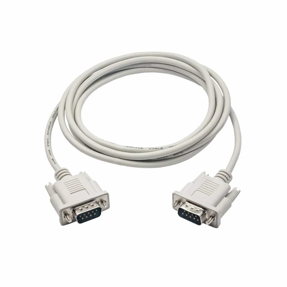 Akyga AK-CO-03 RS-232 kabel DB9 D-Sub 9-biegunowy adapter wtyczka na wtyczkę 2 m
