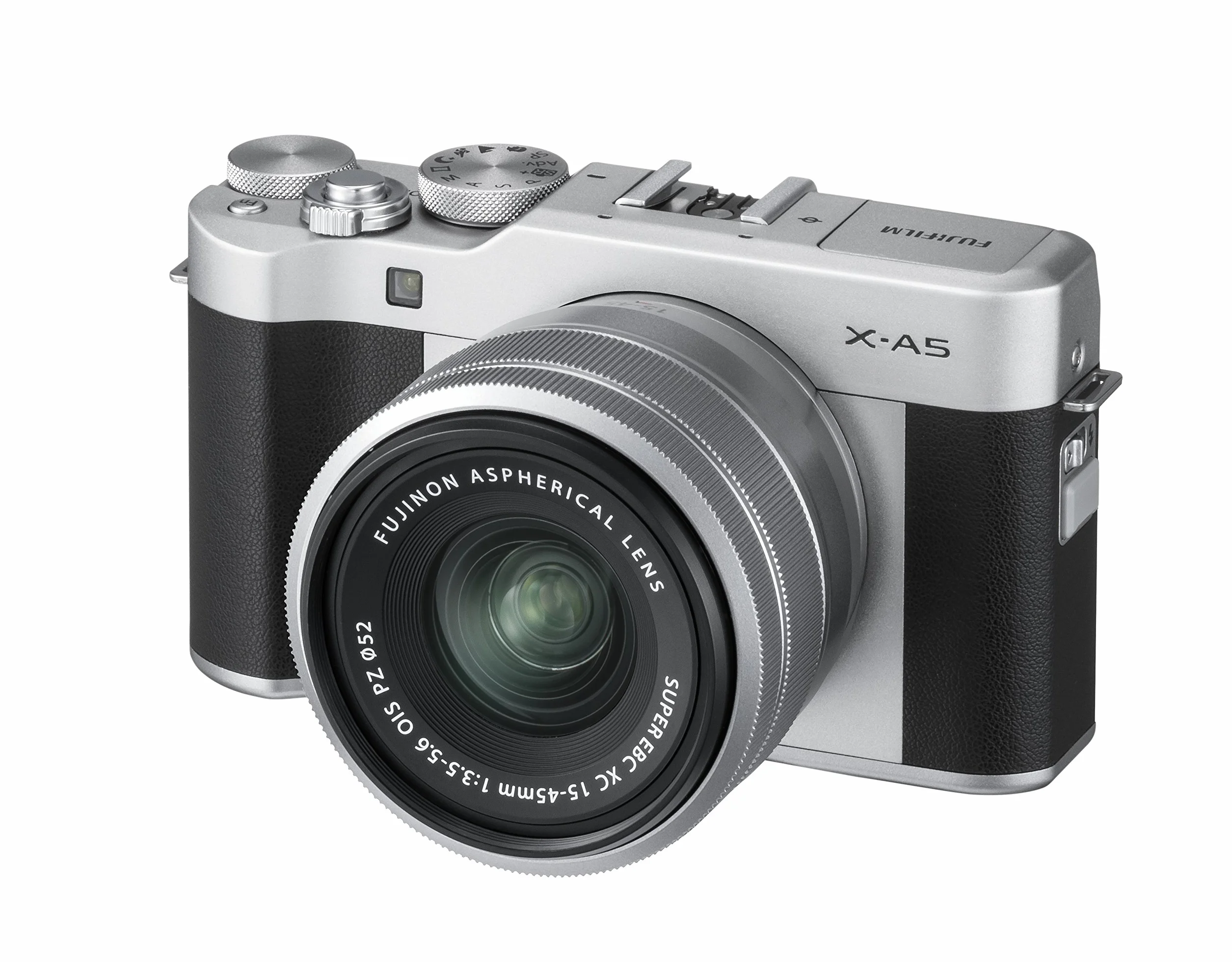 Fujifilm X-A5 aparat fotograficzny XC 15-45 mm F3.5-5.6 OIS PZ srebrny
