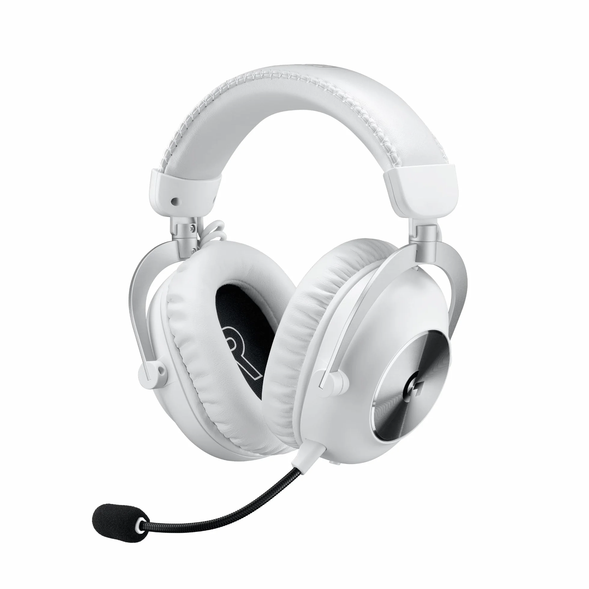Logitech G PRO X 2 LIGHTSPEED Bezprzewodowe Słuchawki Grafenowe 50 mm DTS:X 2.0–7.1 Surround Bluetooth USB Aux 3,5 mm PC PS5 PS4 Nintendo Switch Biały