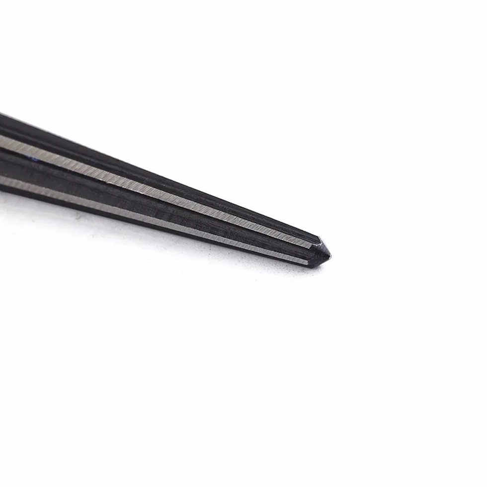 Rozwiertak stożkowy z uchwytem T 3/16 "-5/8" (5-16 mm) mostka otwór ręczny rozwiertak T uchwyt stożkowy 6 karbowanych fazowania rozwiercanie narzędzie do cięcia drewna