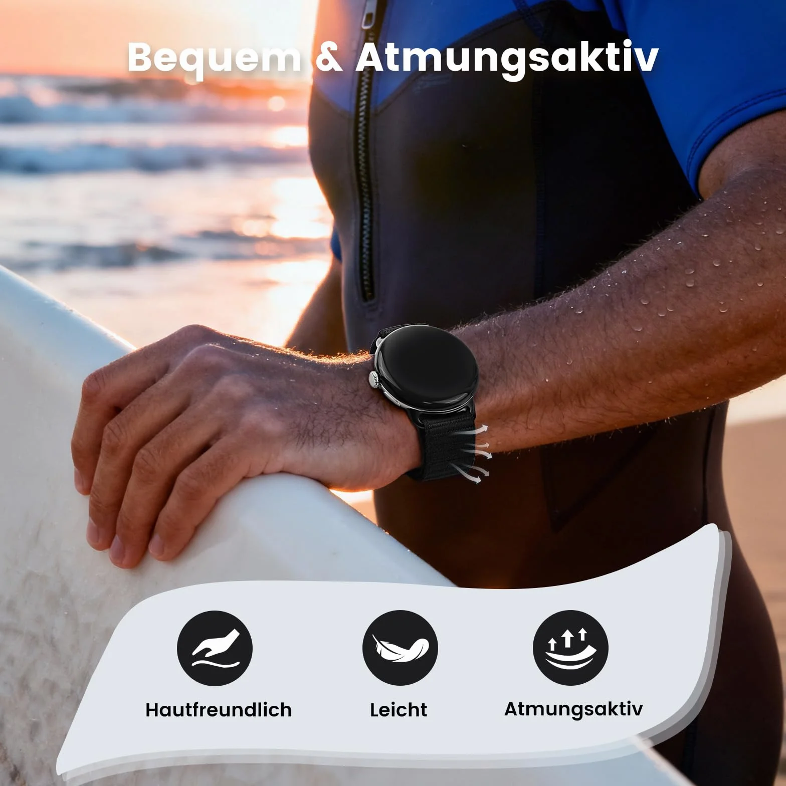 SimpleThings Sportowy pasek do zegarka Pixel Watch 2/1/3 4 41 mm nylonowy Google Watch 4/3/2/1 oddychający miękki