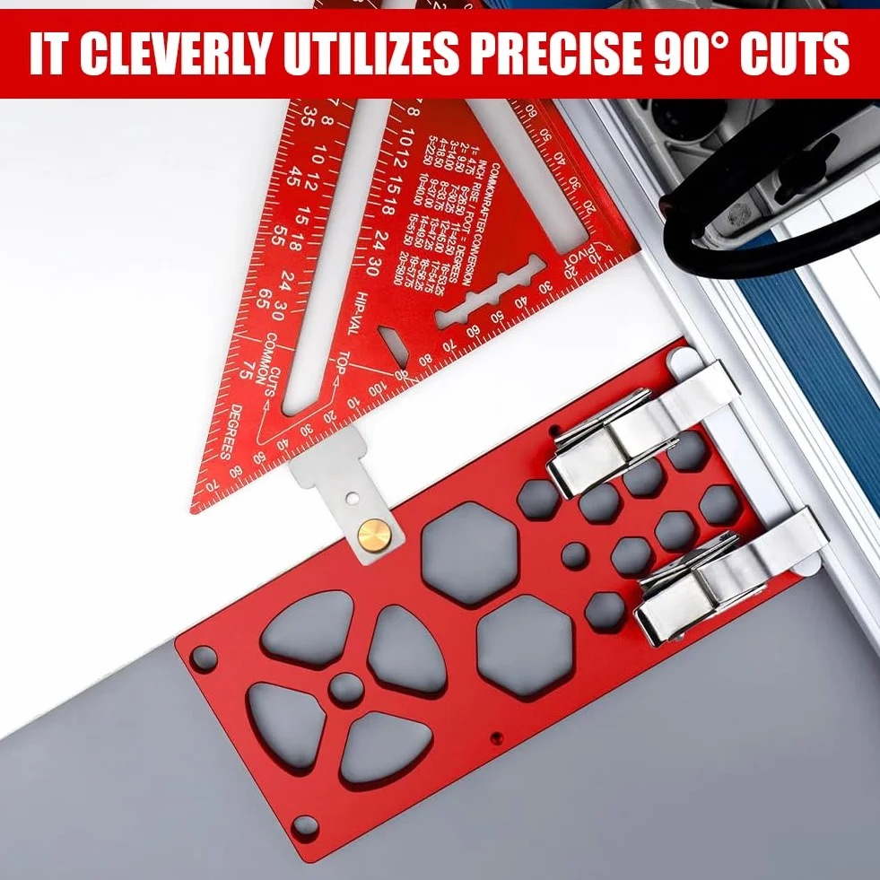 Prowadnica kątowa do Bosch FSN – frezowana CNC 90°, precyzyjne, pionowe cięcie do drewna i projektów DIY, kompatybilna z systemami Bosch FSN, trwała, łatwy montaż do dokładnego cięcia