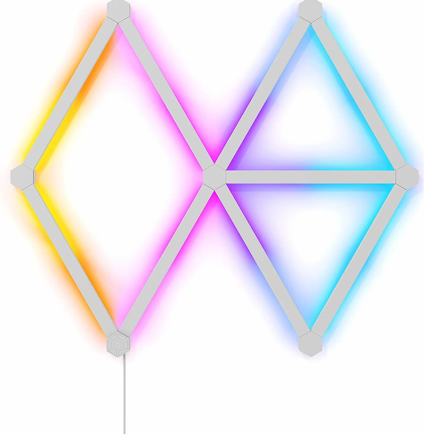 Nanoleaf ‎NL59-K-0002LW-9PK-EU Lines - 9 listew świetlnych, Pakiet startowy
